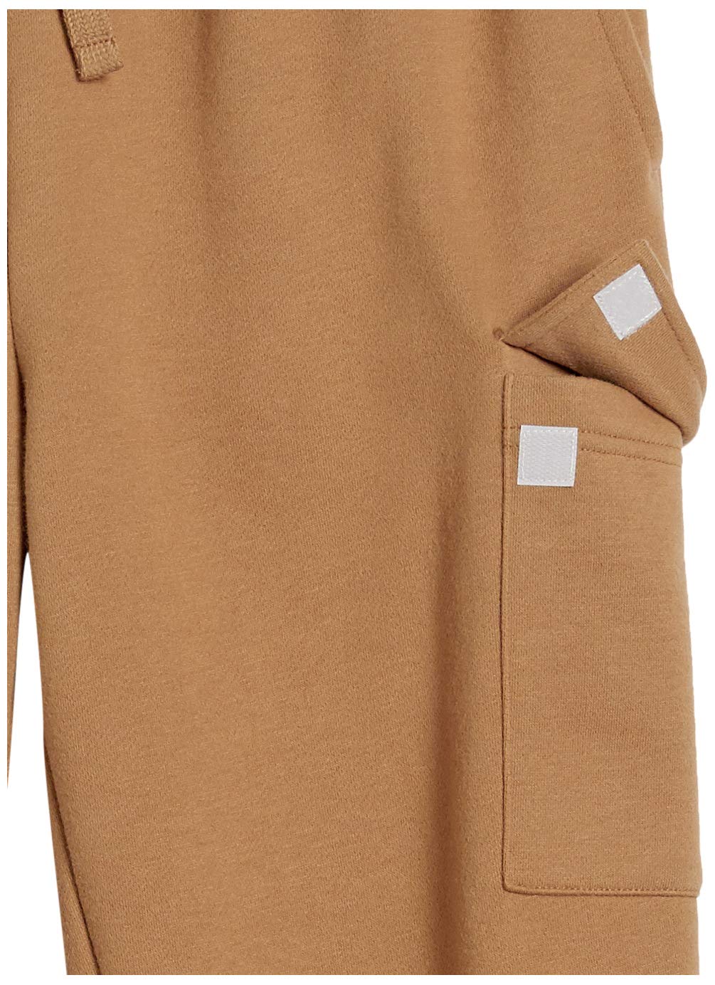 Amazon Essentials Men's Fleece Cargo Jogger Sweatpants - Comfortable Casual Pants for Workout, Lounge & Outdoor Activities