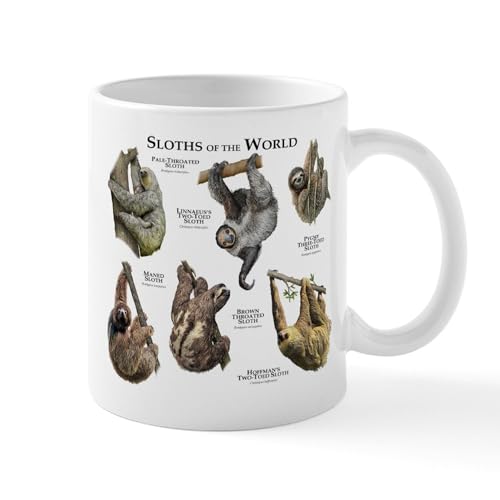 White - Sloths Of The World Mug