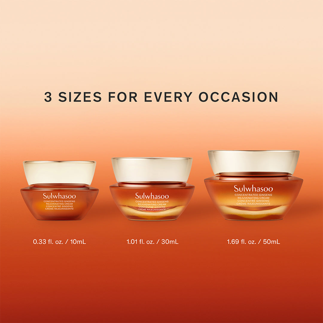 Concentrated Ginseng Rejuvenating Face Cream - Mini Travel Size for Anti-Aging & Skin Hydration | Perfect for Daily Skincare Routine & On-The-Go Use
