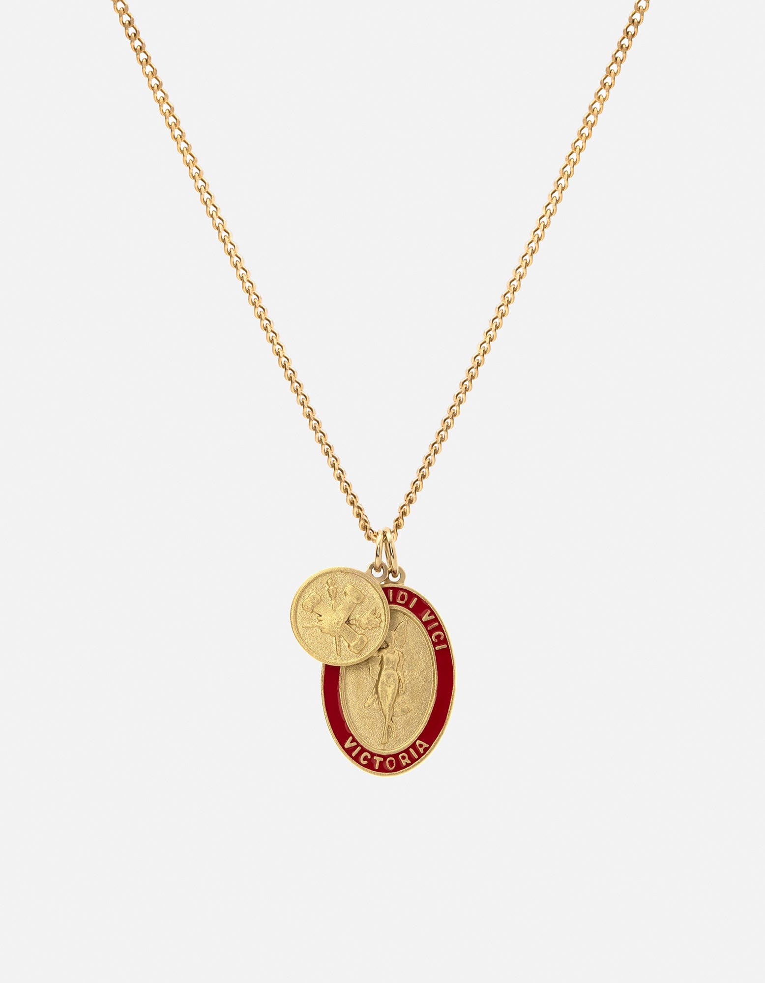 Victoria Necklace - 18K Gold Vermeil with Genuine Red Gemstone Pendant | Elegant Jewelry for Women, Perfect for Parties, Weddings & Date Nights