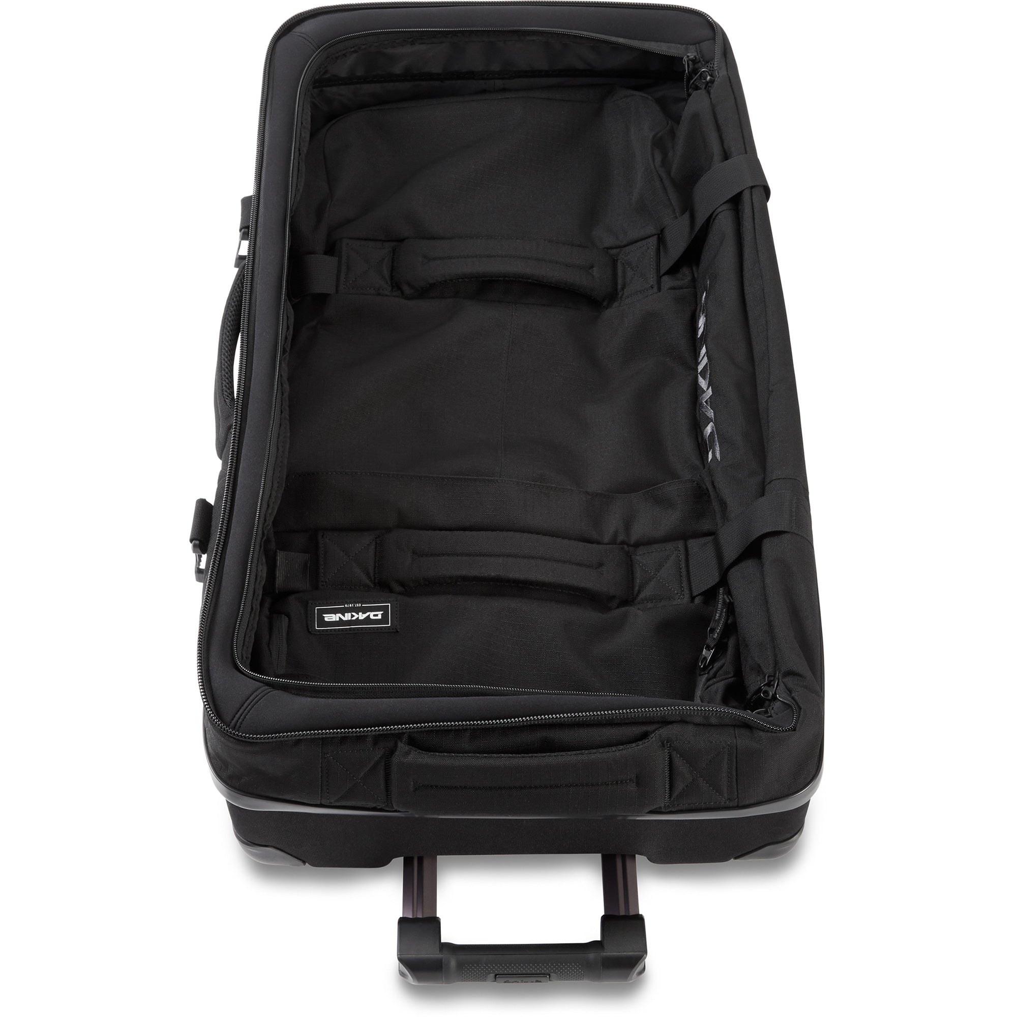 85L Split Roller Bag - Durable Black Luggage for Travel & Business Trips | Perfect for Airports, Commuting & Weekend Getaways