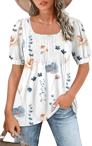 White Printed