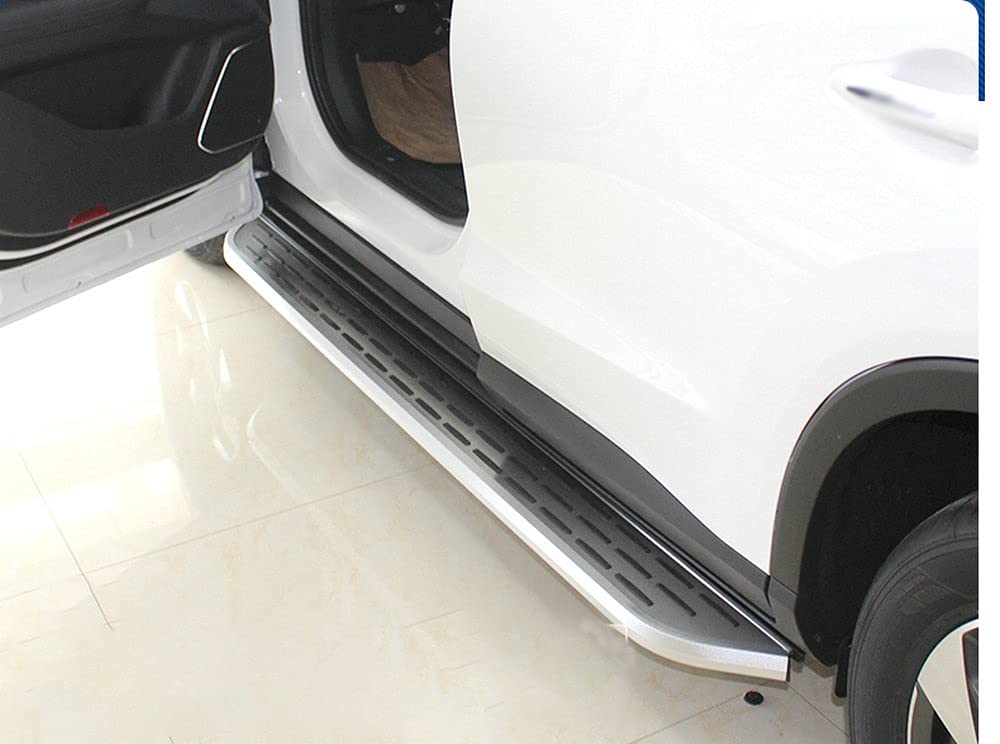 2PCS Aluminum Running Boards Side Steps Nerf Bars for 2020-2021 Ford Escape Kuga - Durable Side Pedals & Vehicle Protection - Perfect for Off-Roading, Daily Commuting & Family Adventures