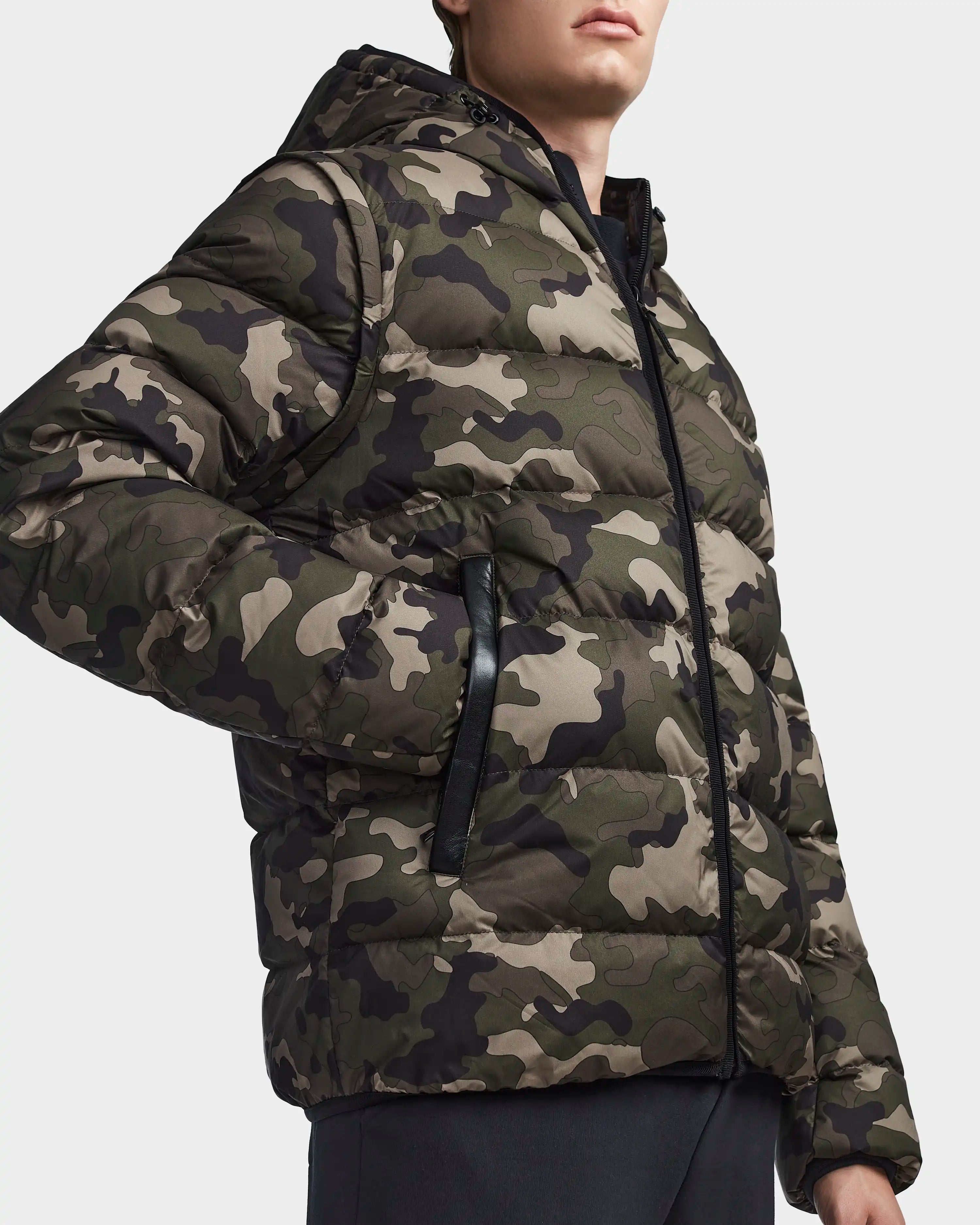 DEMIAN M R M123504 Camouflage Hunting Jacket - Waterproof & Windproof Outdoor Gear for Men - Perfect for Hunting, Hiking, and Camping Adventures