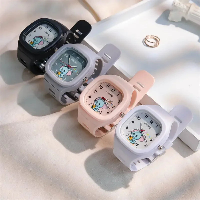 Stylish Elephant Design Wristwatch for Men & Women - Waterproof & Durable - Perfect for Casual, Office & Outdoor Activities