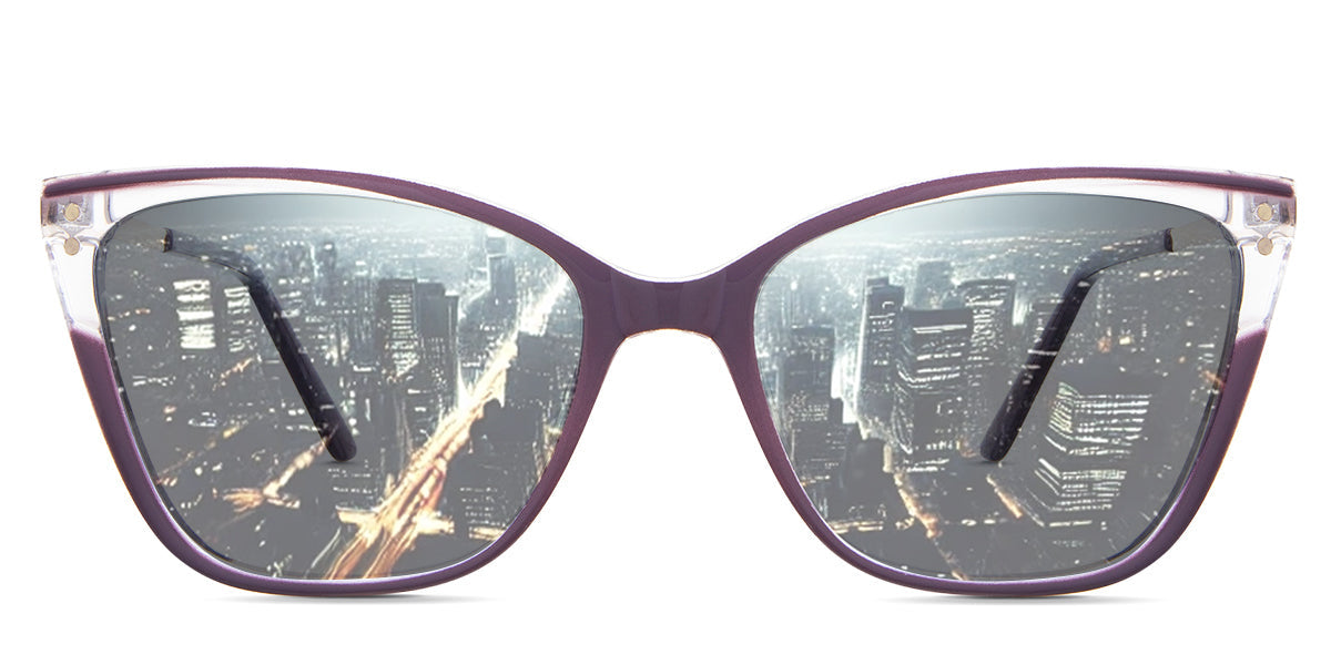 Mila Women's Prescription Tinted Glasses - Stylish & UV Protection for Work, Driving & Outdoor Activities