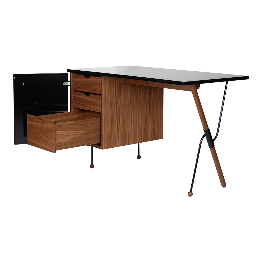 Grossman 62 Series Office Desk - Modern Ergonomic Writing Desk for Home & Office Workspace - Perfect for Study, Work, and Remote Learning