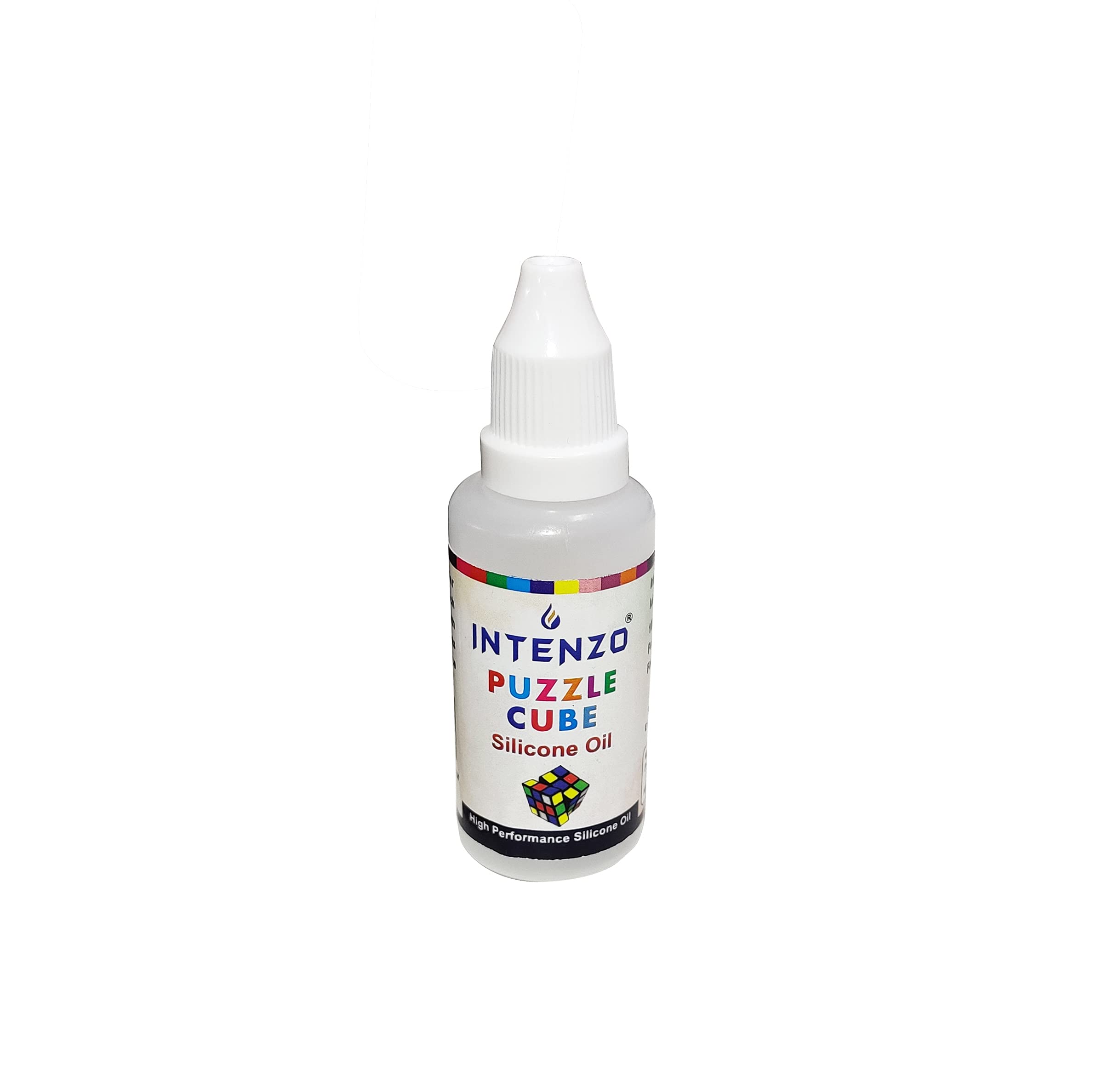 Premium 30ml Silicone Lubricant Oil for Speed Cubes - Smooth & Fast Turning for Rubik's Cube, Puzzle Games & Brain Teasers