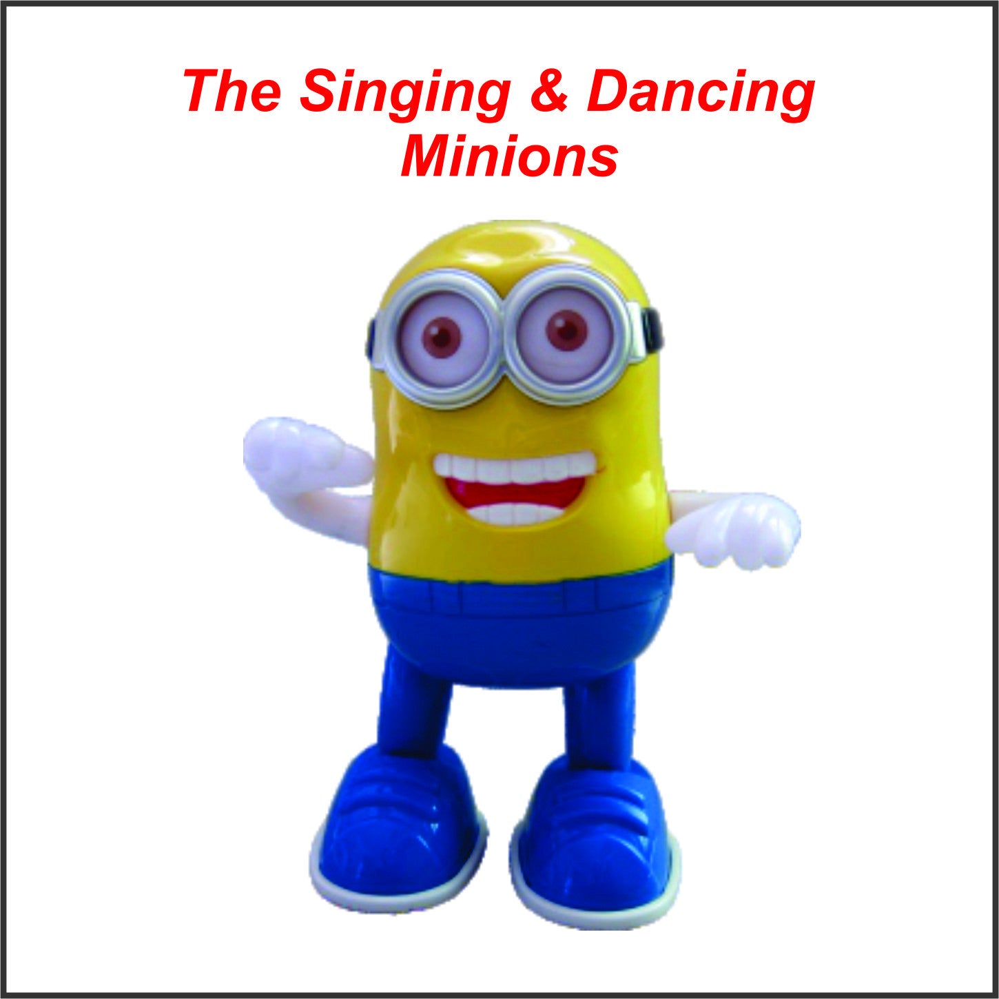 Singing & Dancing Minions Toy - Interactive Musical Plush for Kids & Collectors | Perfect for Birthday Gifts & Party Entertainment