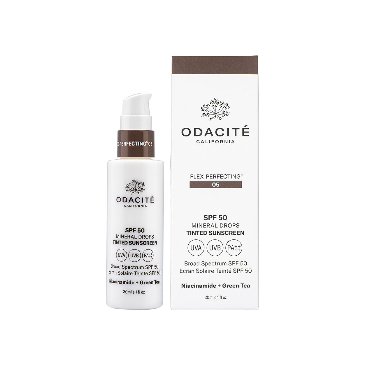 Flex Perfecting Mineral Drops Tinted Sunscreen SPF 50 - Oil-Free Face Sunscreen for Sensitive Skin, Natural Glow & Broad Spectrum Protection | Perfect for Daily Wear, Beach & Outdoor Activities