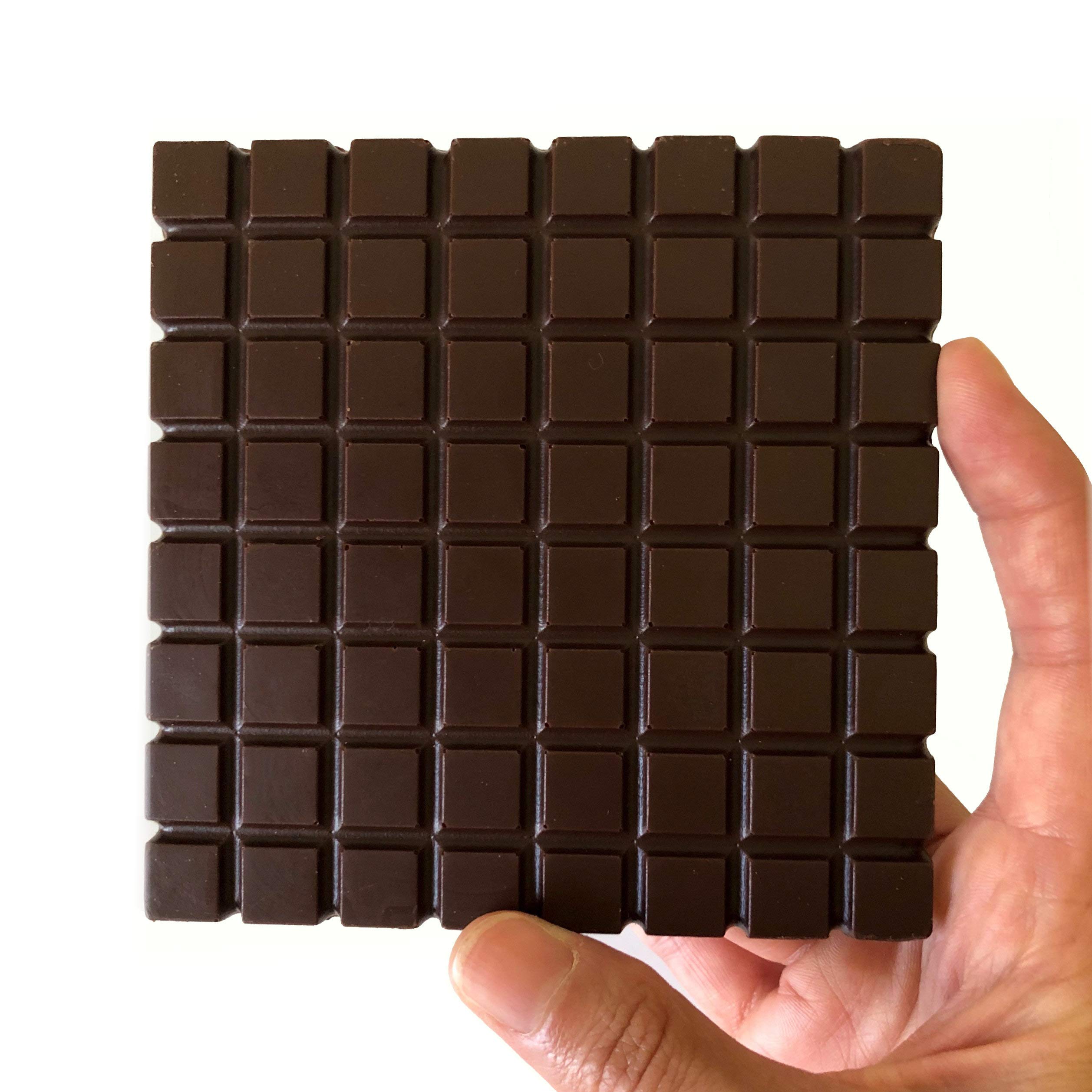 Organic Dark Chocolate Bars 85% Cacao from Peru - 3 Pack | Vegan, Gluten-Free, Soy-Free | Healthy Snack for Dessert, Gift & Keto Diet