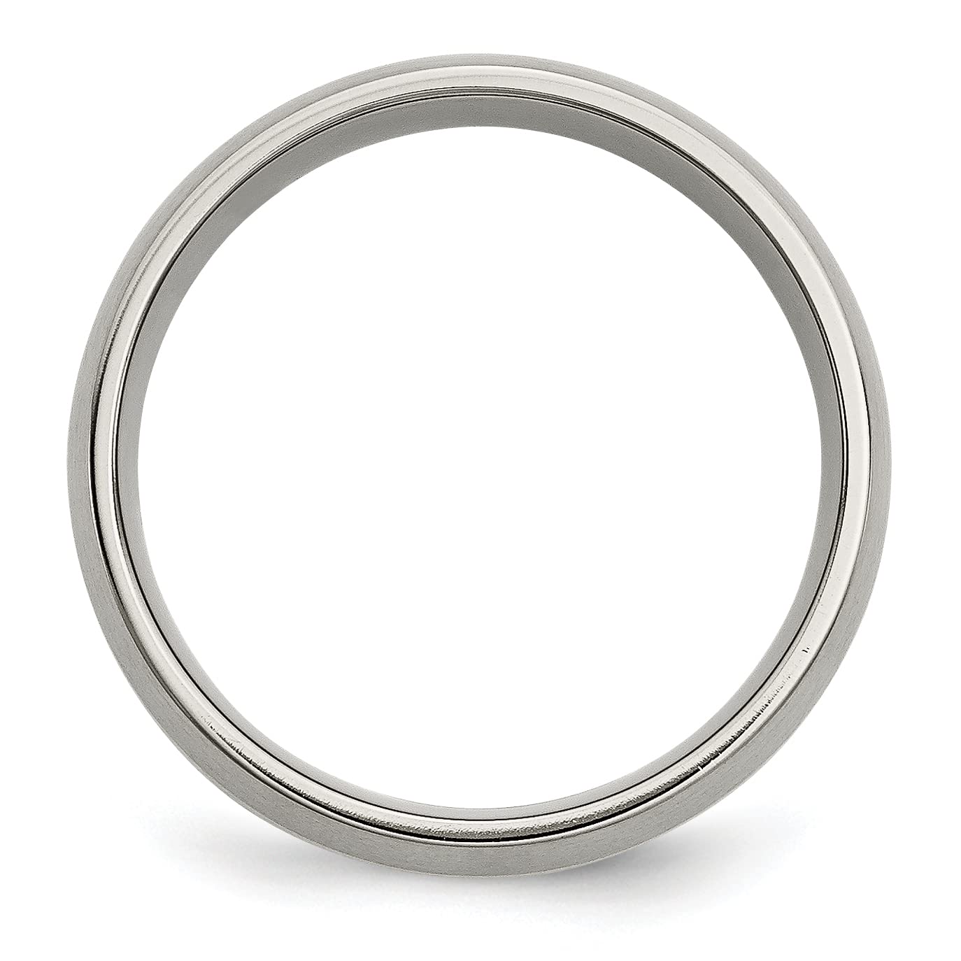 IceCarats Titanium 14K Gold 8mm Wedding Band Ring for Men & Women - Durable Comfort Fit Wedding Ring for Couples, Anniversary, Engagement, and Everyday Wear