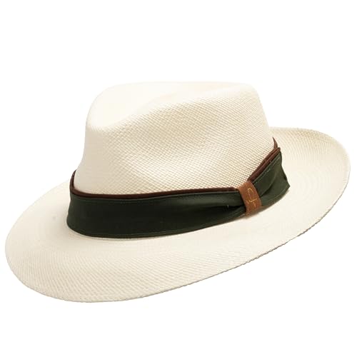 Natural With Khaki Gold Hatband