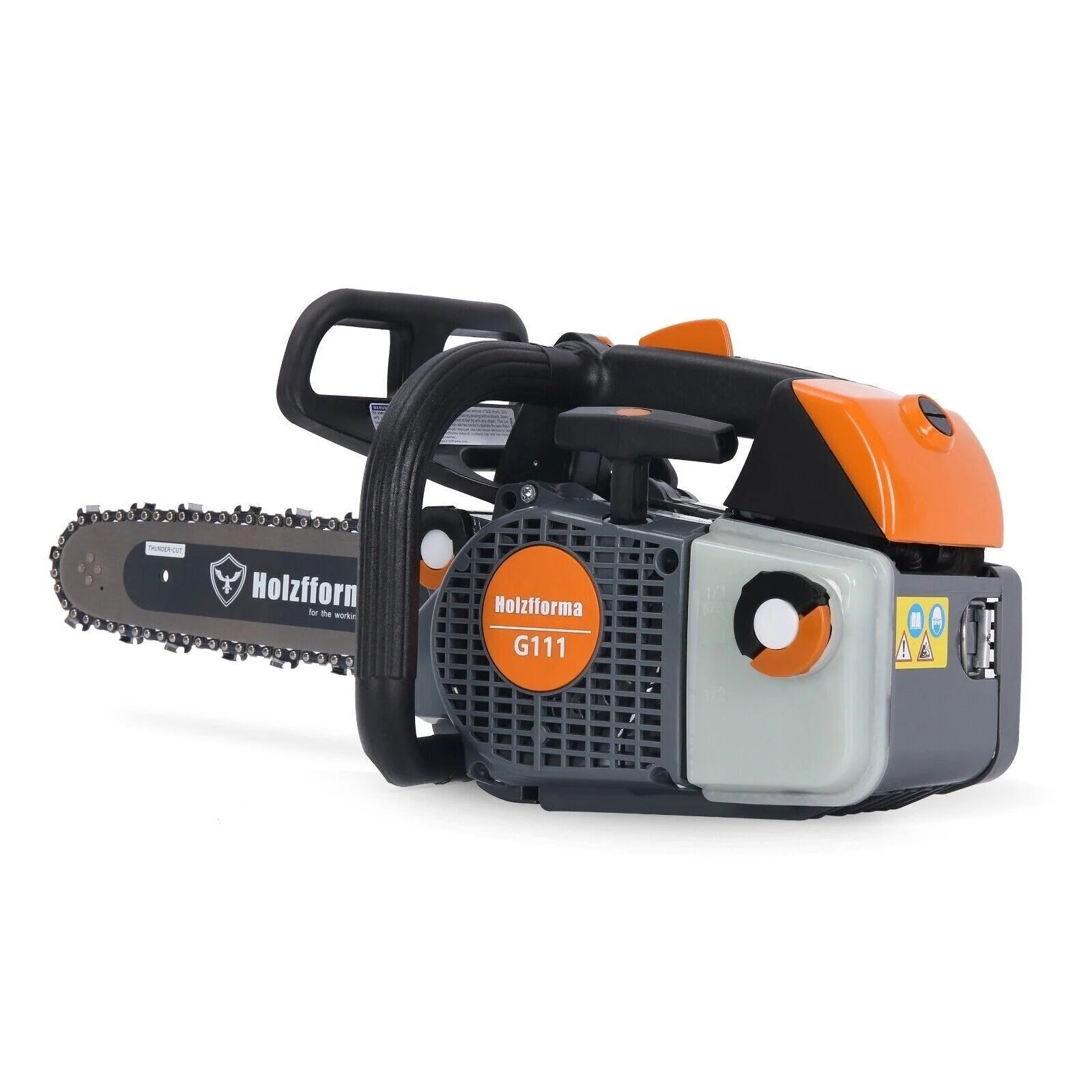 Farmertec Holzfforma G111 MS200T Top Handle Chainsaw with 16-Inch Bar and Chain Combo - Professional Lightweight Chainsaw for Tree Trimming, Pruning & Wood Cutting