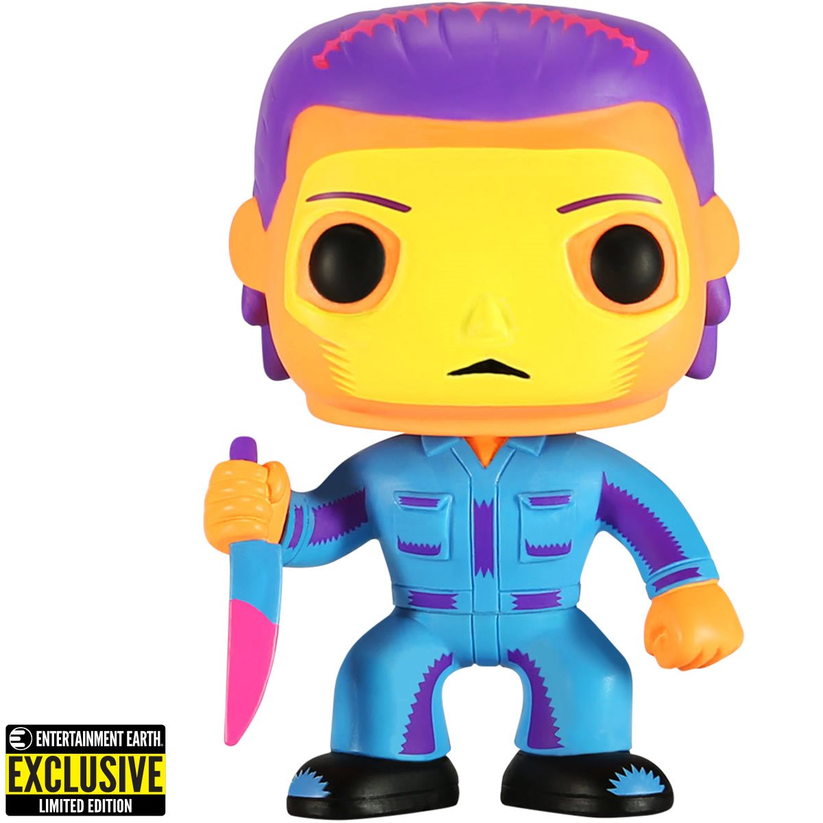 Exclusive Michael Myers Halloween Black Light Pop! Vinyl Figure #03 - Perfect for Horror Movie Collectors & Halloween Decorations