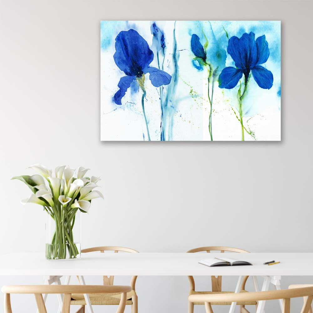 Wall26 Canvas Wall Art - Stunning Giclee Flower Painting for Home Decor, 16x24 Inches, Perfect for Bedroom, Living Room, and Office Spaces