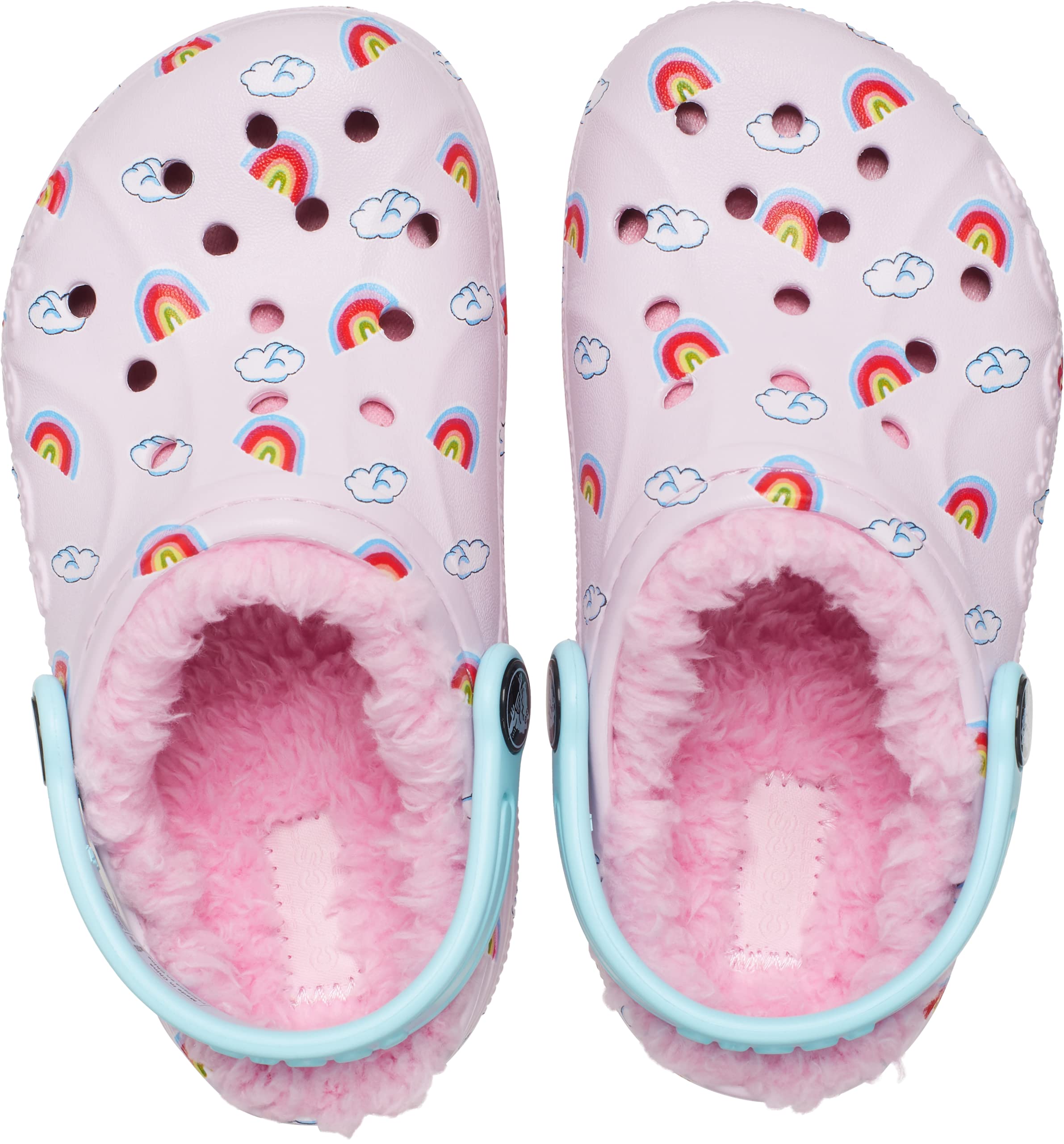 Crocs Unisex-Child Baya Lined Printed Clog - Comfortable Kids' Winter Shoes for Indoor & Outdoor Play, School, and Casual Wear