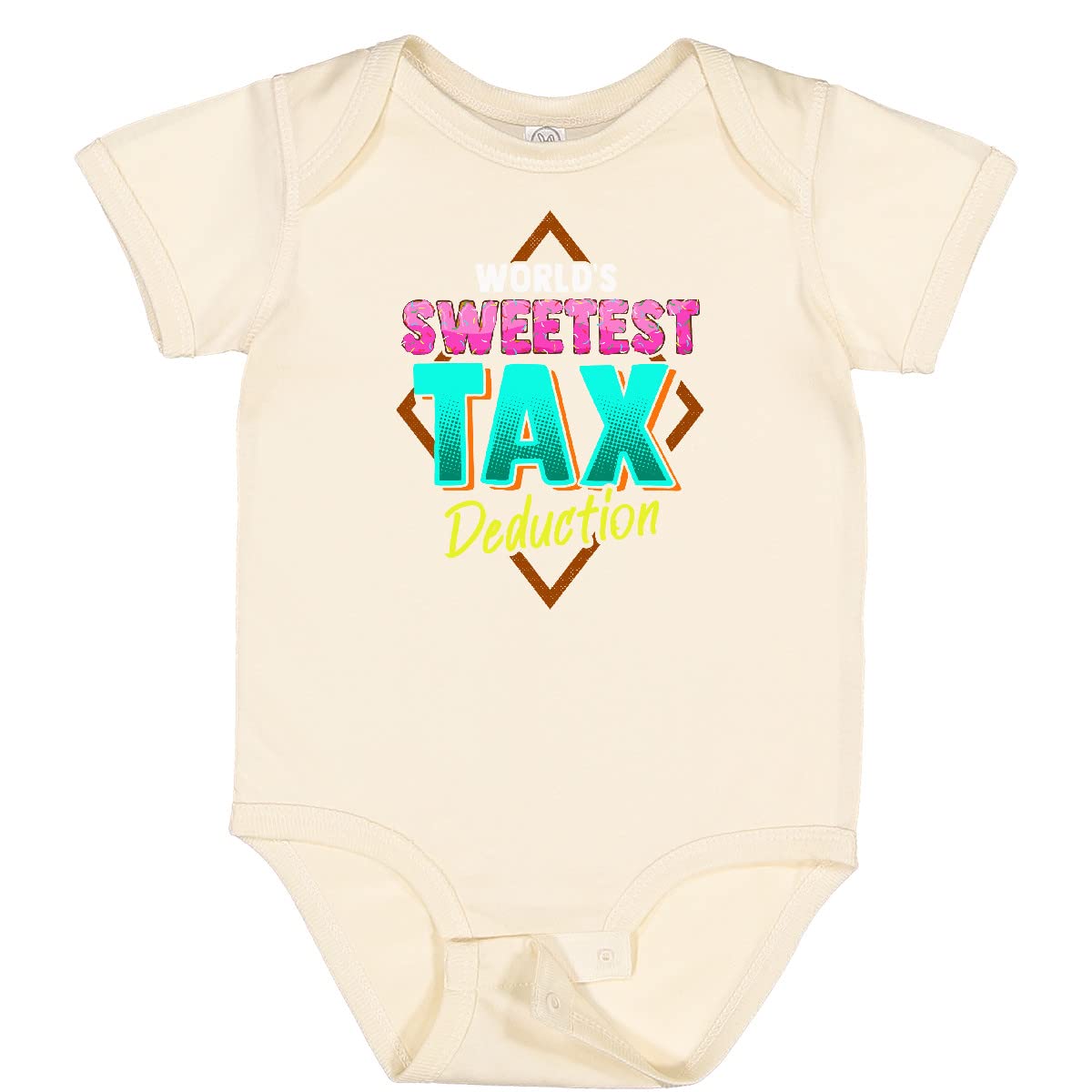 Inktastic Funny Tax Deduction Baby Bodysuit - Cute Infant Onesie for Newborns & Toddlers - Perfect for Family Photos, Holidays & Playtime