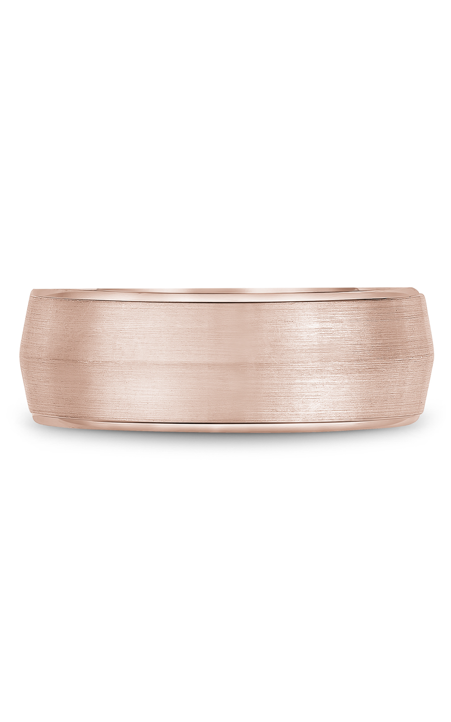 Bleu Royale Men's Wedding Band Ring - 8mm Comfort Fit Tungsten Carbide with Brushed Finish - Perfect for Engagement, Anniversary & Formal Occasions