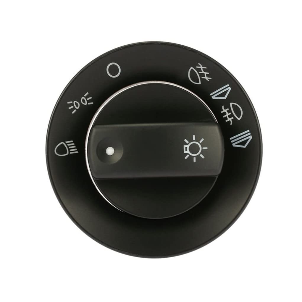 Havamoasa Car Fog Lamp Switch Cover - Headlight Control Switch Knob Replacement for Vehicles | Perfect for DIY Car Repair & Night Driving Safety