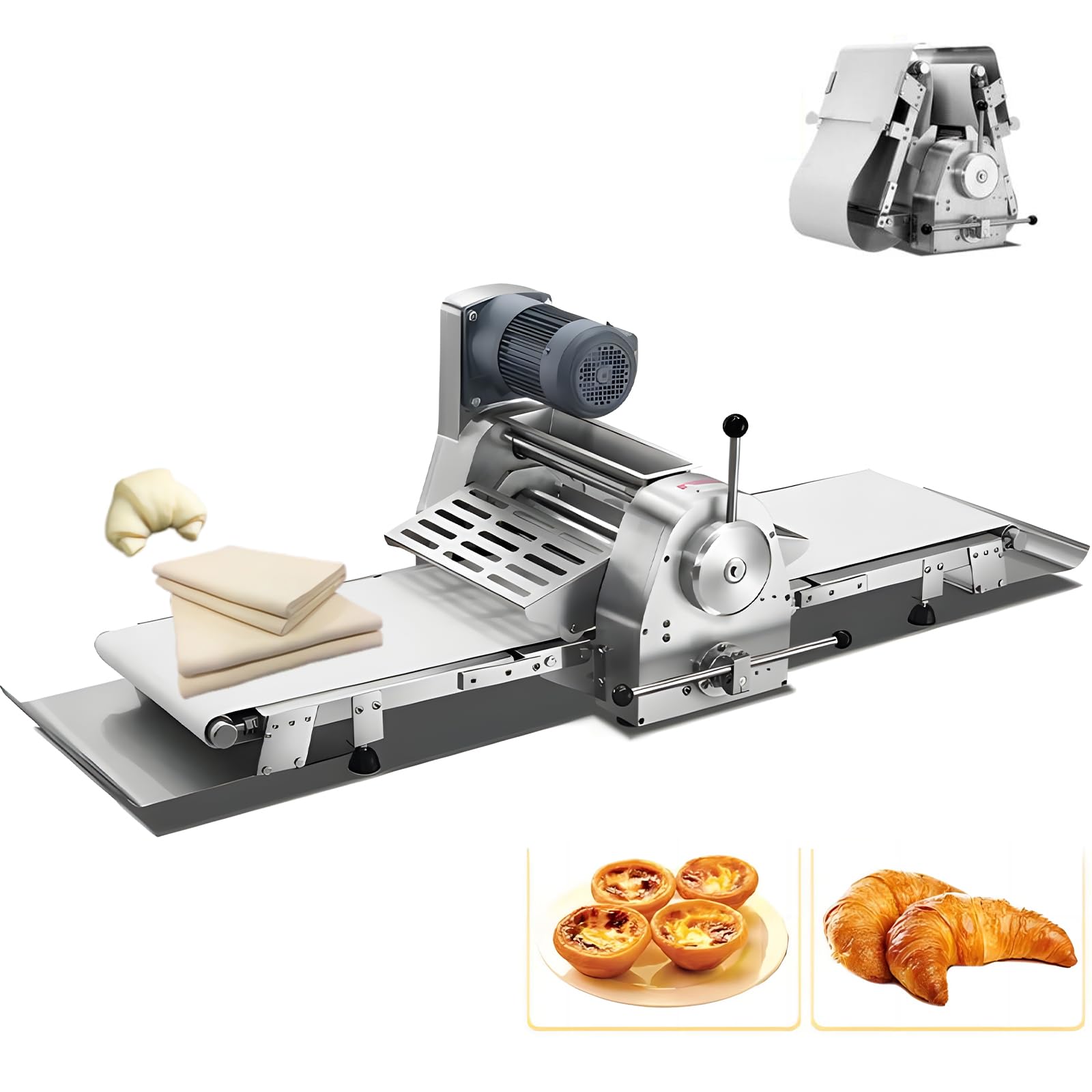 Automatic Dough Sheeter Machine - 65x15.7