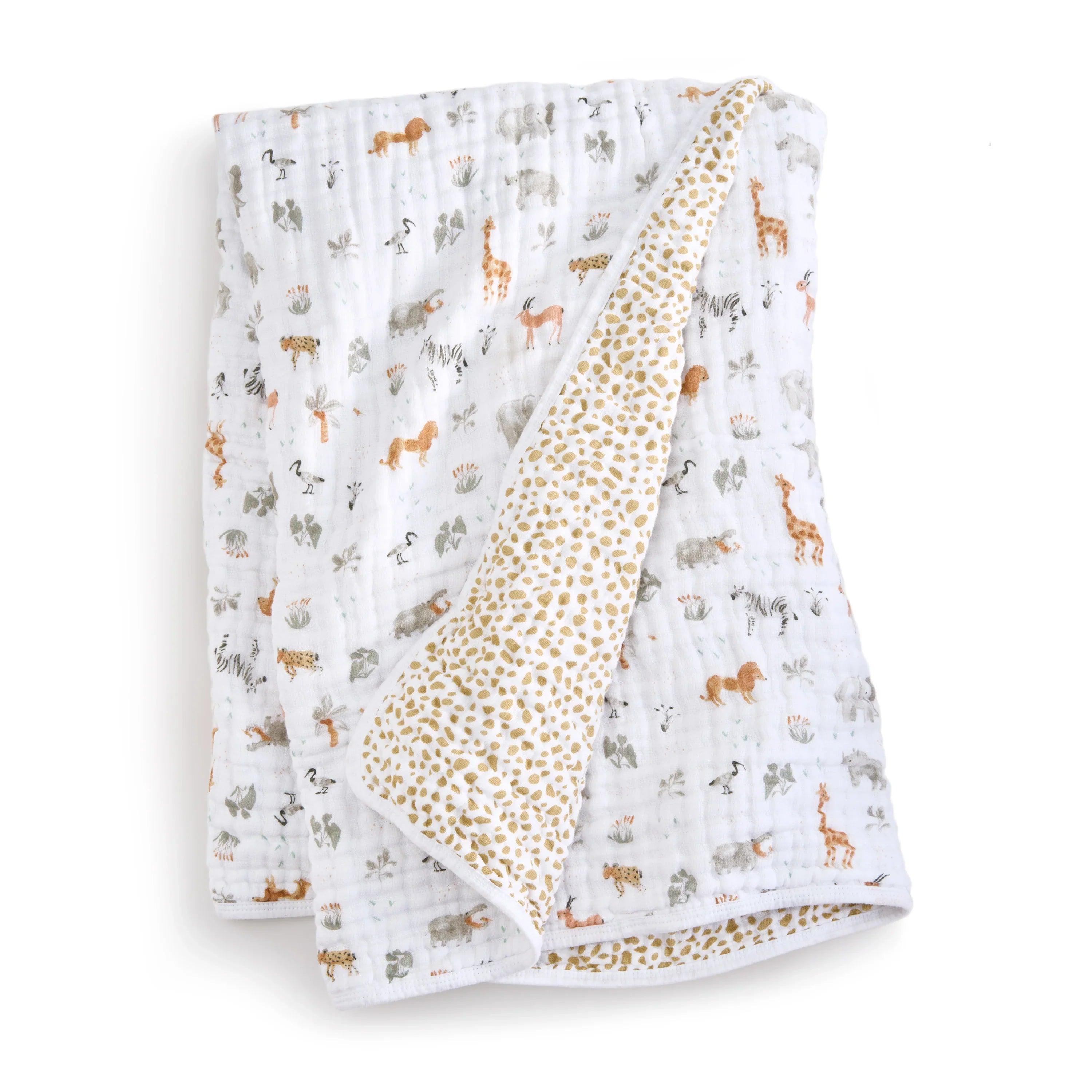 Aden & Anais Soft Baby Muslin Cotton Swaddle Blanket - Lightweight & Breathable for Newborns, Infants & Toddlers - Perfect for Swaddling, Nursing, Stroller & Car Seat Use