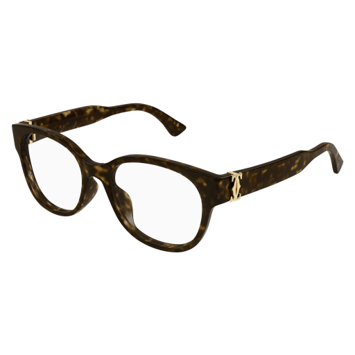 Cartier CT0452OA 002 53mm Women's Luxury Metal Sunglasses - UV Protection, Fashionable & Elegant for Outdoor Activities, Travel & Beach