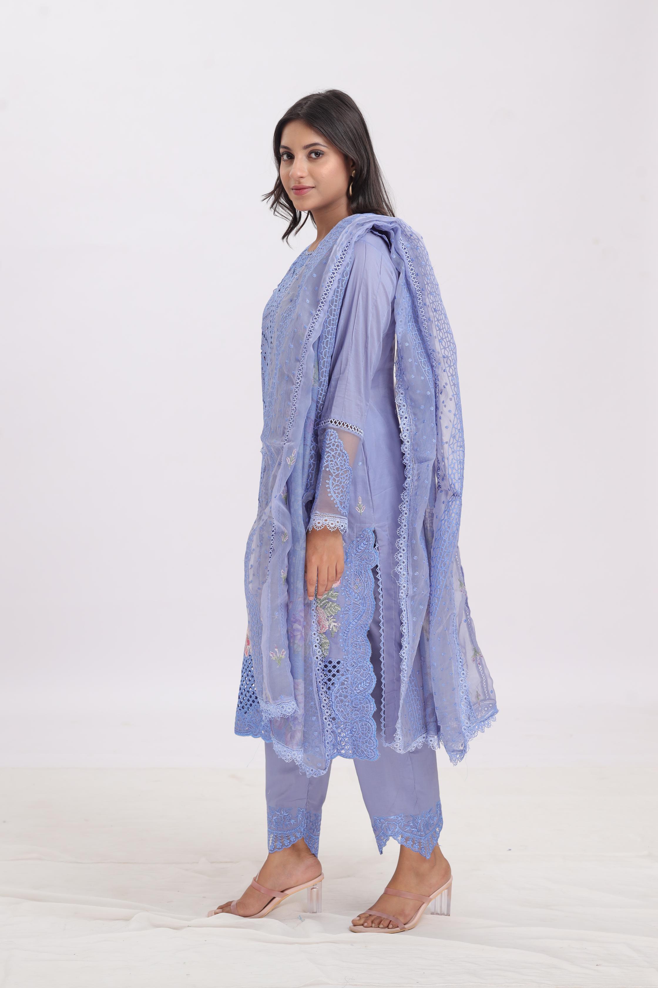 Sobia Nazir Luxury Lawn Stitched Suit - Premium Pakistani Designer Dress for Women - Perfect for Weddings, Parties & Special Occasions