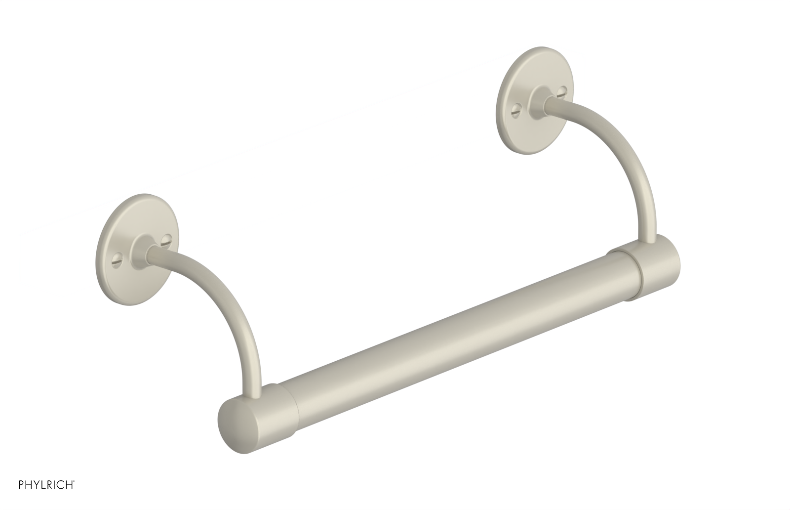 Jamestown 12-Inch Towel Bar in Brushed Nickel - 165 69 - Perfect for Bathroom, Kitchen, and Spa Decor