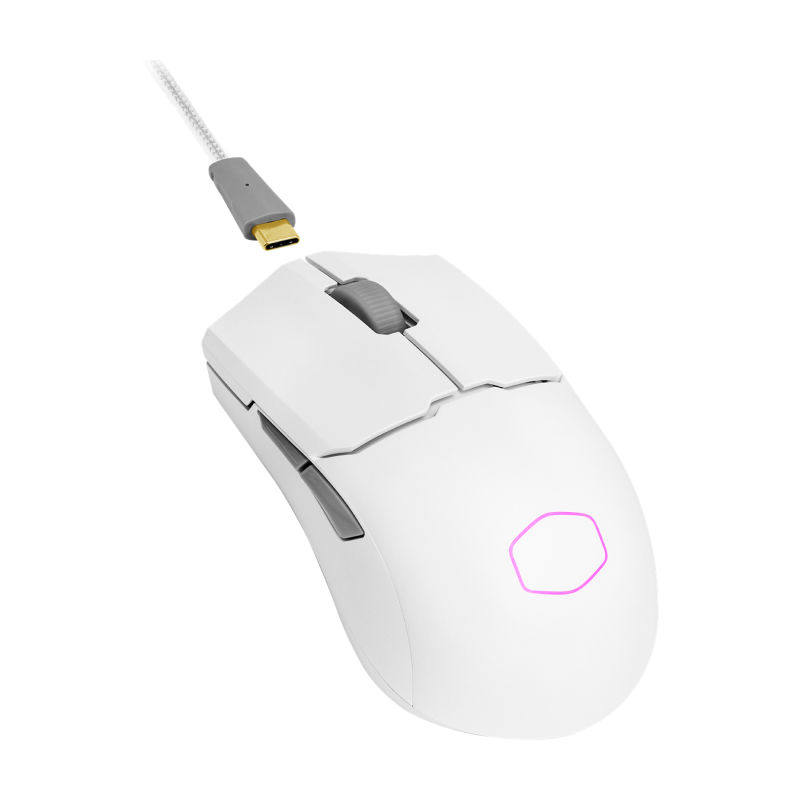 Cooler Master MM712 Wireless RGB Gaming Mouse - Lightweight, 8000 DPI, Ergonomic Design for PC & Mac Gamers - Perfect for FPS, MOBA & Esports Gaming