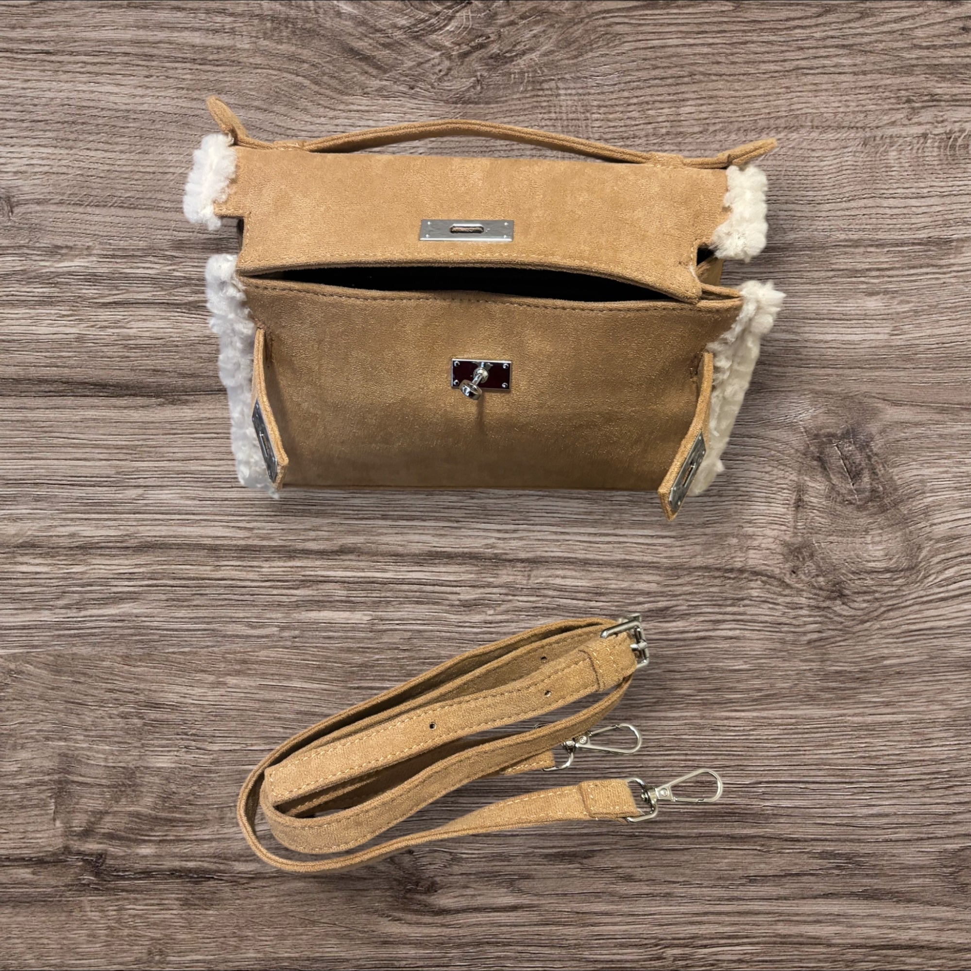 French Style Mini Crossbody Bag - Elegant Winter Tote Handbag for Women | Perfect for Daily Use, Travel & Shopping