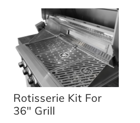 Wildfire Outdoor Living Ranch Pro 36-Inch Stainless Steel Gas Grill - Black 304 WF PRO36G RH - Perfect for Backyard BBQs, Tailgating & Outdoor Cooking Parties