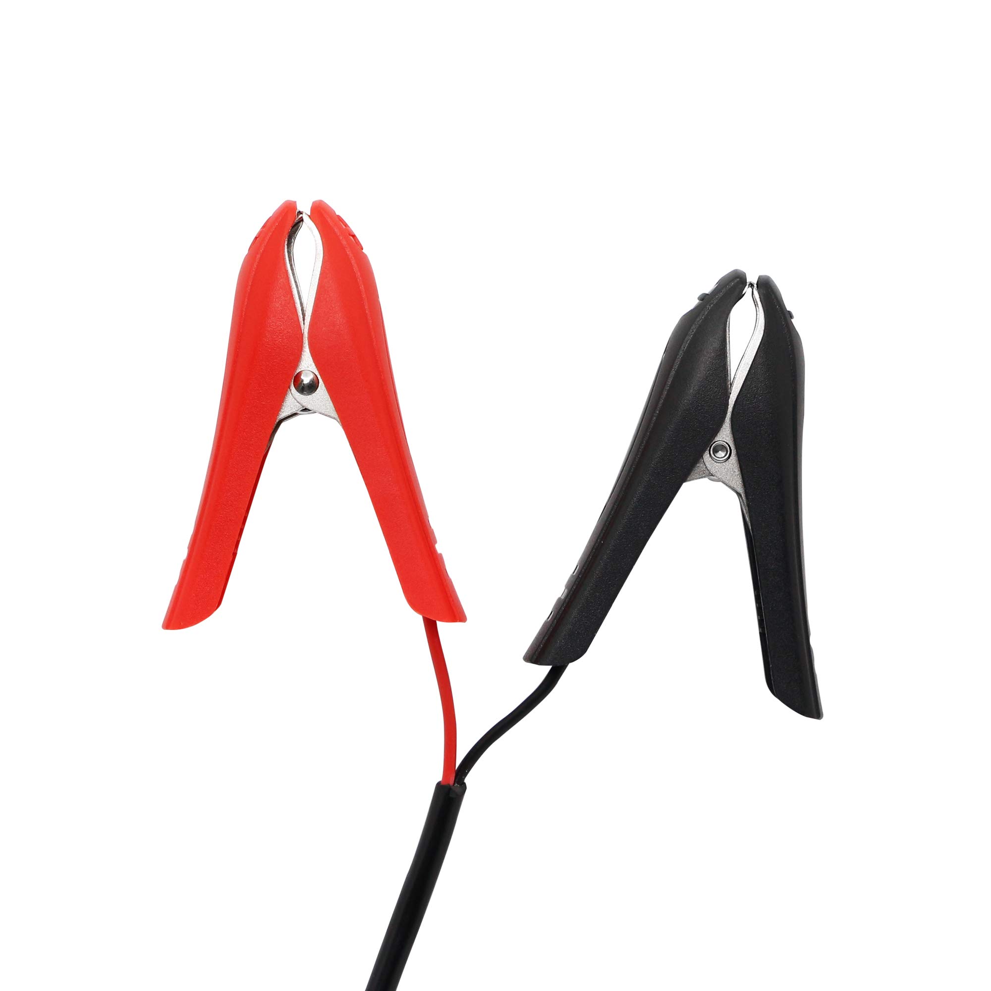 SinLoon Alligator Clip to DC Battery Jumper Cable - 12V/24V Booster Cable with Battery Clamps for Car, Boat, RV, Air Pump & Fridge - 1M Heavy Duty Power Transfer Wire (Perfect for Emergency Jump Starts & Powering Outdoor Equipment)