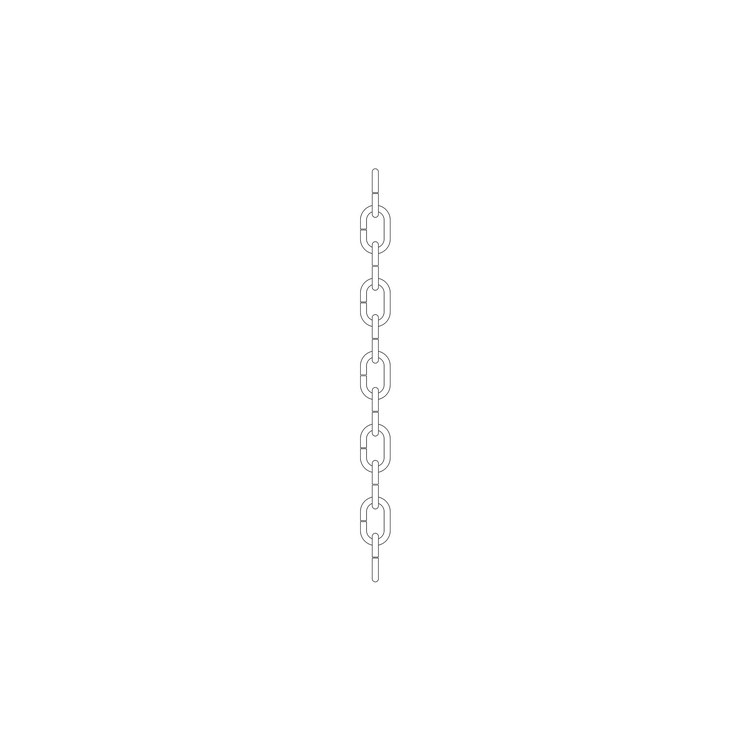 36 Heavy Gauge Steel Chain - Durable Industrial Strength Metal Link Chain for Towing, Securing, and DIY Projects - Perfect for Construction, Marine, and Outdoor Use