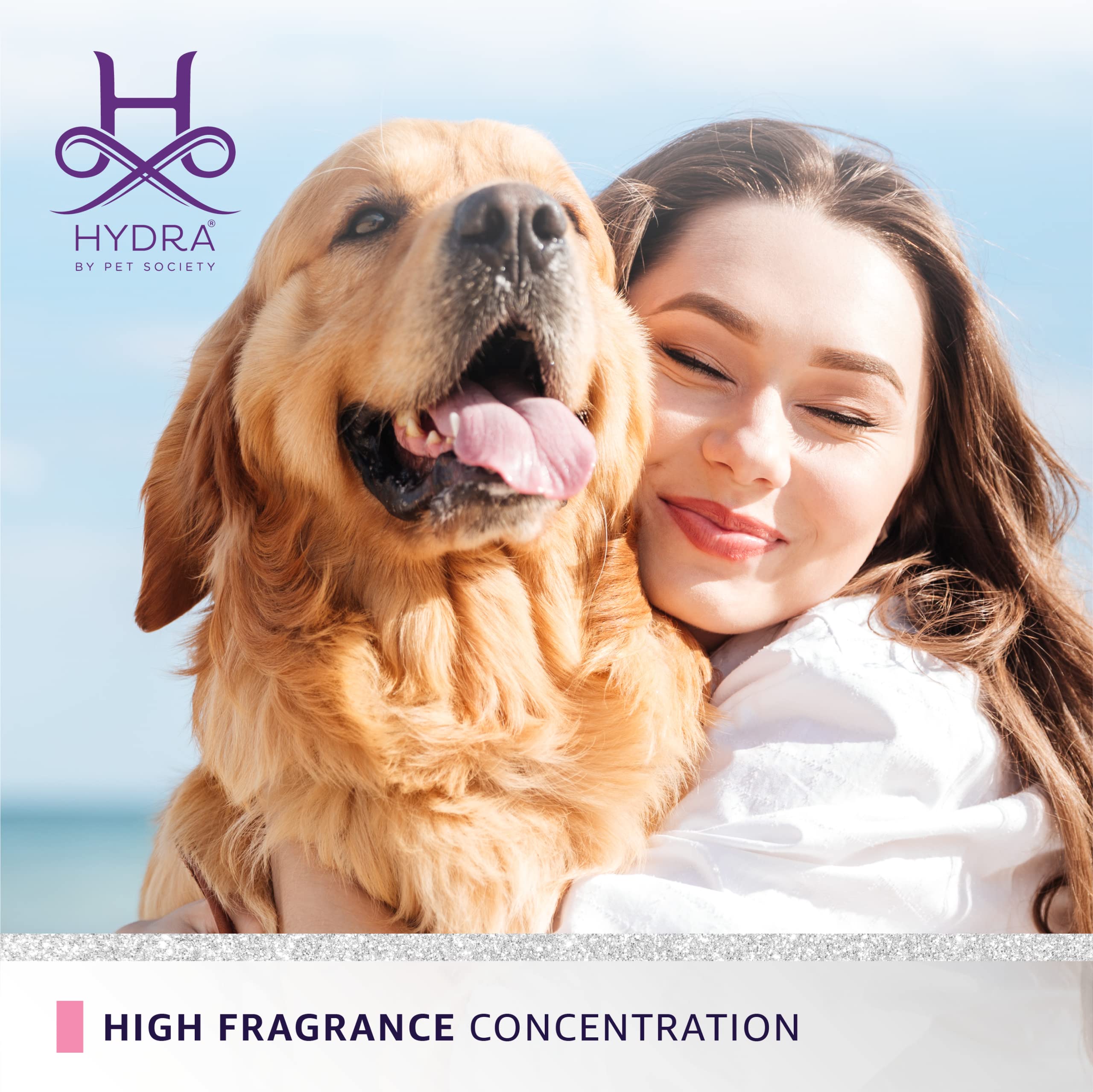 Hydra Forever Baby Pet Cologne for Dogs & Cats - Grooming & Finishing Spray, 4.4 oz | Gentle Fragrance for Fresh-Smelling Pets After Bathing, Grooming & Outdoor Activities
