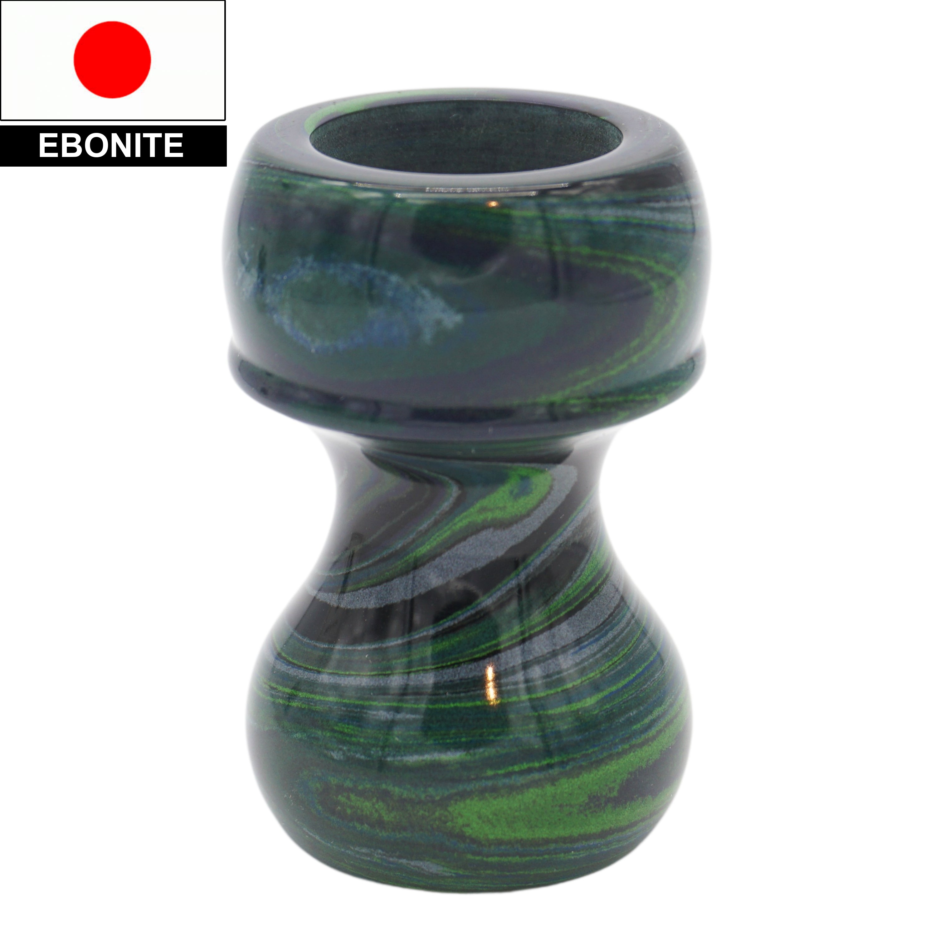 Premium Joker Ebonite Handmade Shaving Brush Handle - Fits 24mm & 26mm Knots - Perfect for Wet Shaving & Grooming Gifts for Men