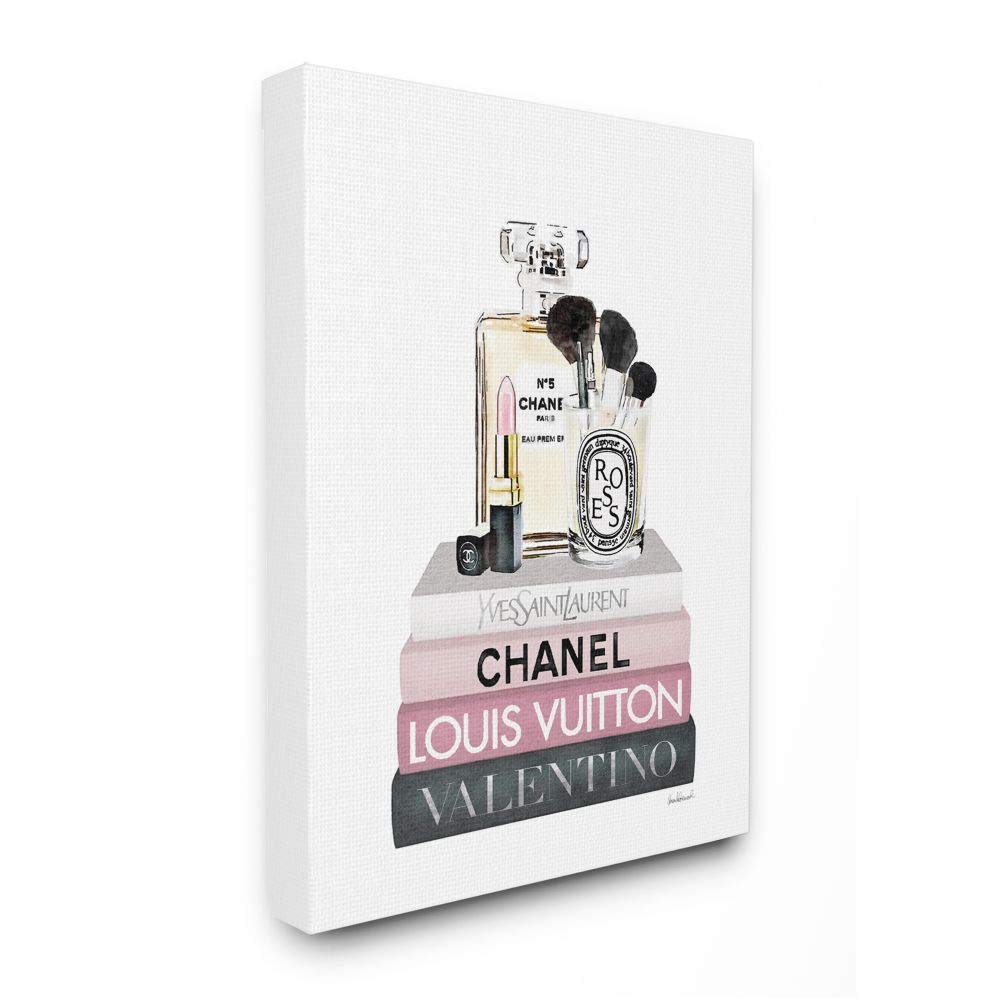 Stupell Industries Fashion Essentials Above Glam Designer Books Wall Art - 36