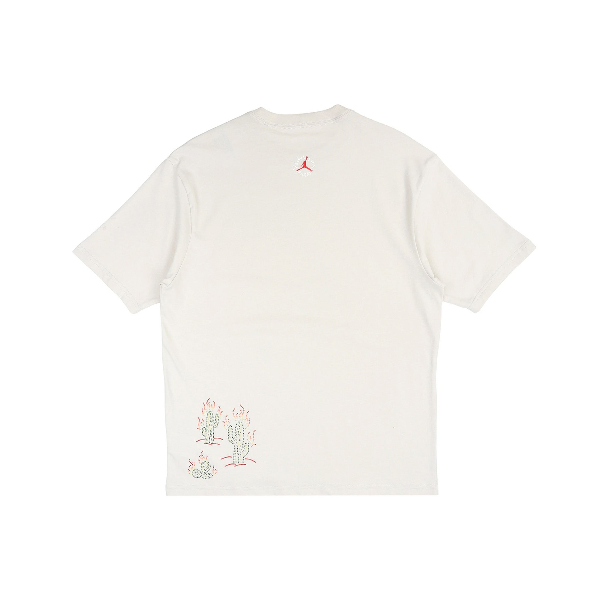 Travis Scott Flight Graphic Tee - Cream Cotton T-Shirt 2022 Collection | Hip Hop Streetwear for Men | Casual Outfit & Concert Style