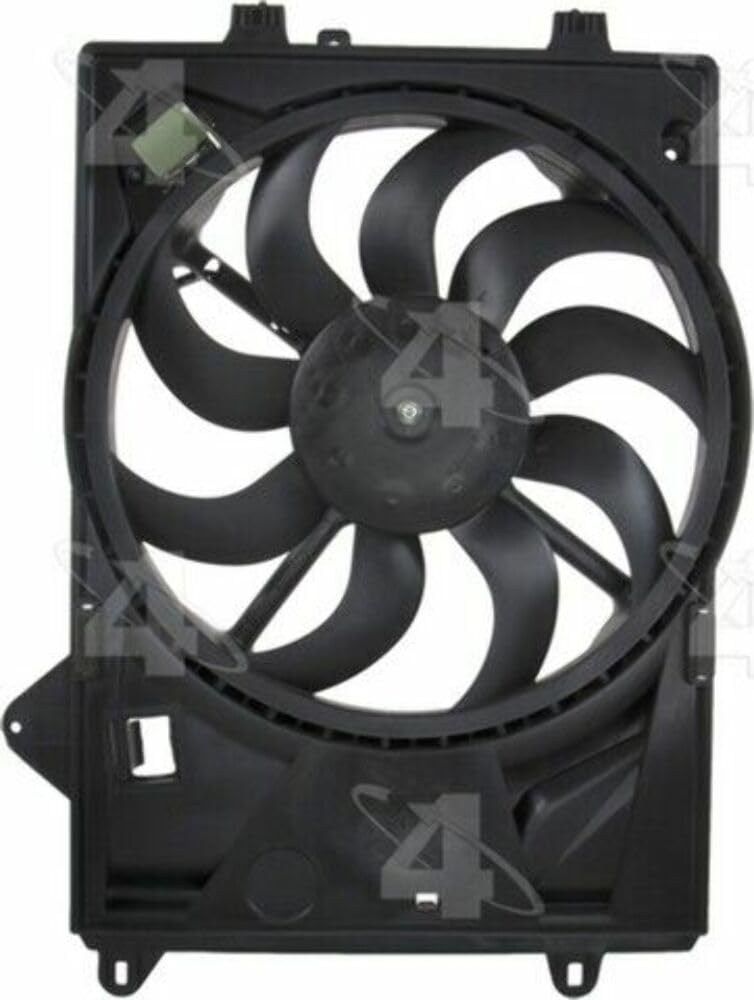 Four Seasons 76293 Radiator Fan Motor Assembly - Replacement for Car Cooling System - Perfect for Overheating Prevention & Engine Temperature Control