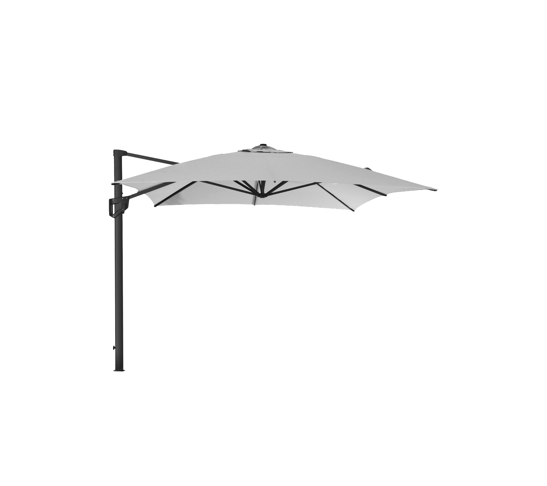 Hyde Luxe Hanging Parasol 3x4m - Premium Outdoor Sun Shade for Patio, Garden, and Poolside Relaxation