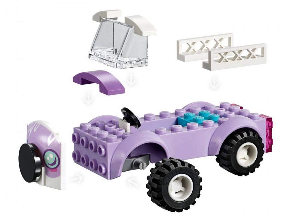 LEGO Friends Emma’s Mobile Vet Clinic 41360 Building Kit for Kids Ages 4+ (50 Pieces) – Creative Play Vet Toy for Preschoolers & Animal Lovers, Perfect for Birthday Gifts & Pretend Play