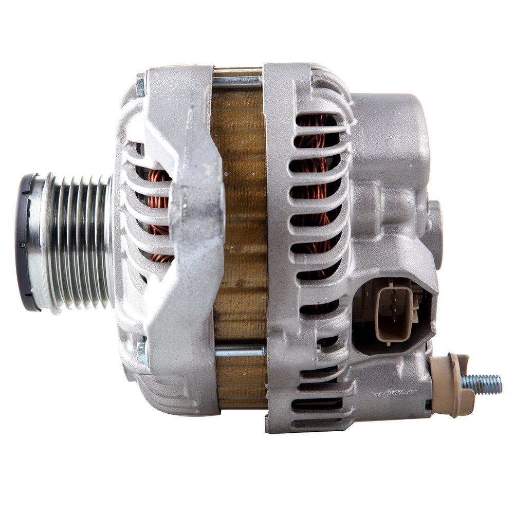 High Output 115 Amp 12V Alternator Compatible with Chrysler 200 2011-2013 & Jeep Compass 2007-2017 - Replacement Part 11231 - Perfect for Engine Performance & Electrical System Repair