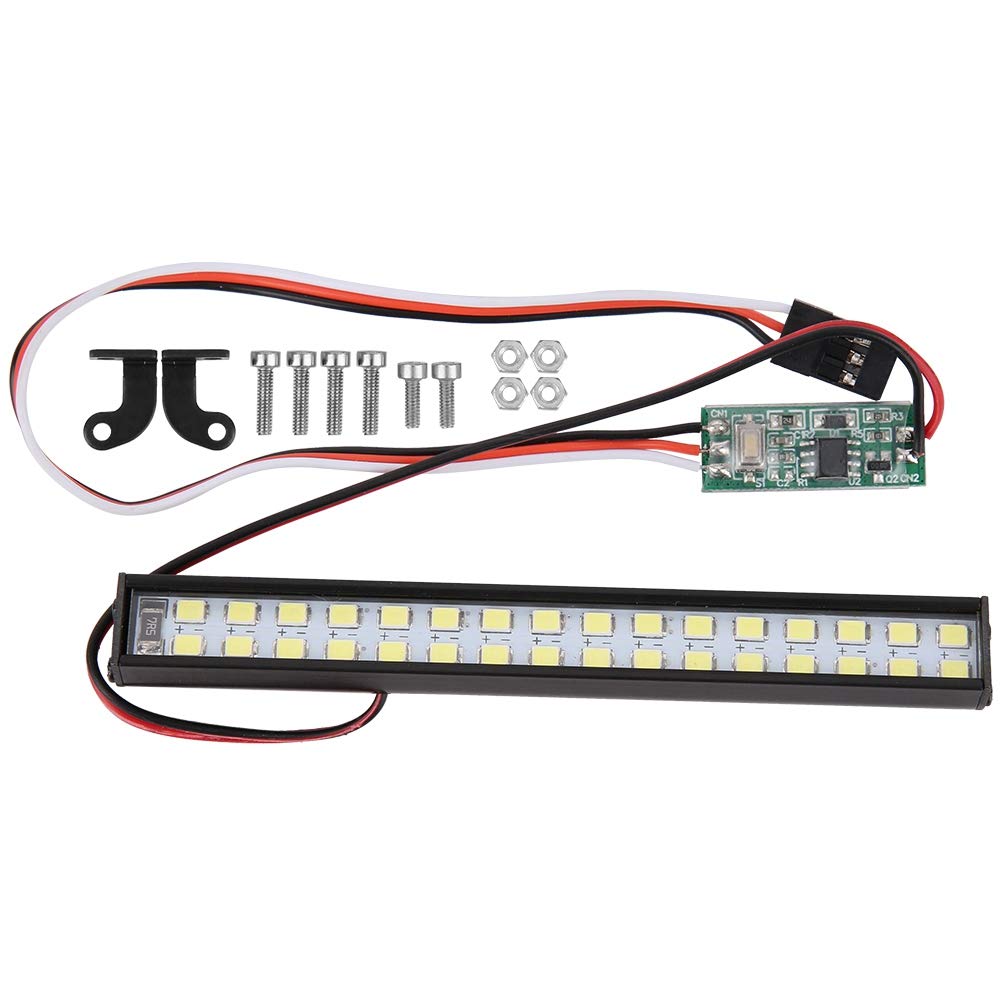 Dilwe 32-Piece Universal RC Car LED Light Bar - 100mm Length for RC Crawler Upgrades | Perfect for Off-Roading & Night Racing Accessories