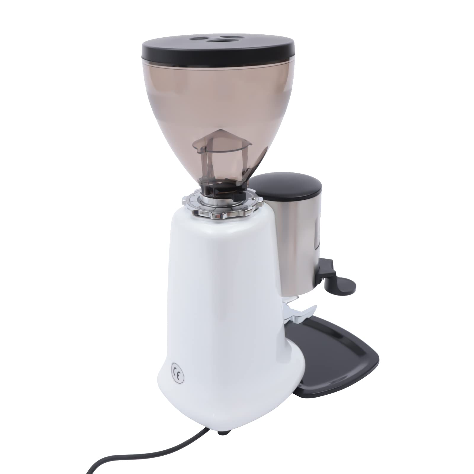 350W Electric Coffee Grinder - Commercial & Home Espresso Bean Grinder with Automatic Burr Mill, 1400 RPM Professional Coffee Grinding Machine for Fresh Brews - Perfect for Kitchen, Office & Coffee Shops