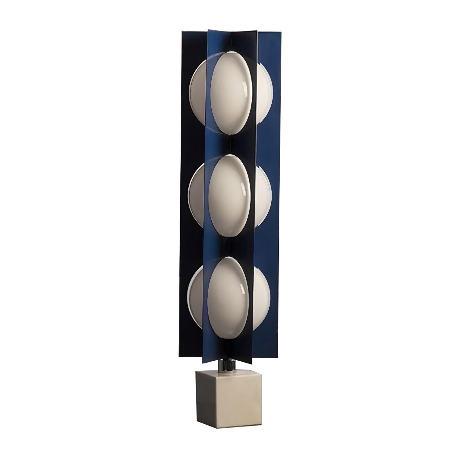 Blue Kleos Modern Floor Lamp - Adjustable LED Standing Light for Living Room, Bedroom & Office - Stylish Home Decor Lighting Fixture