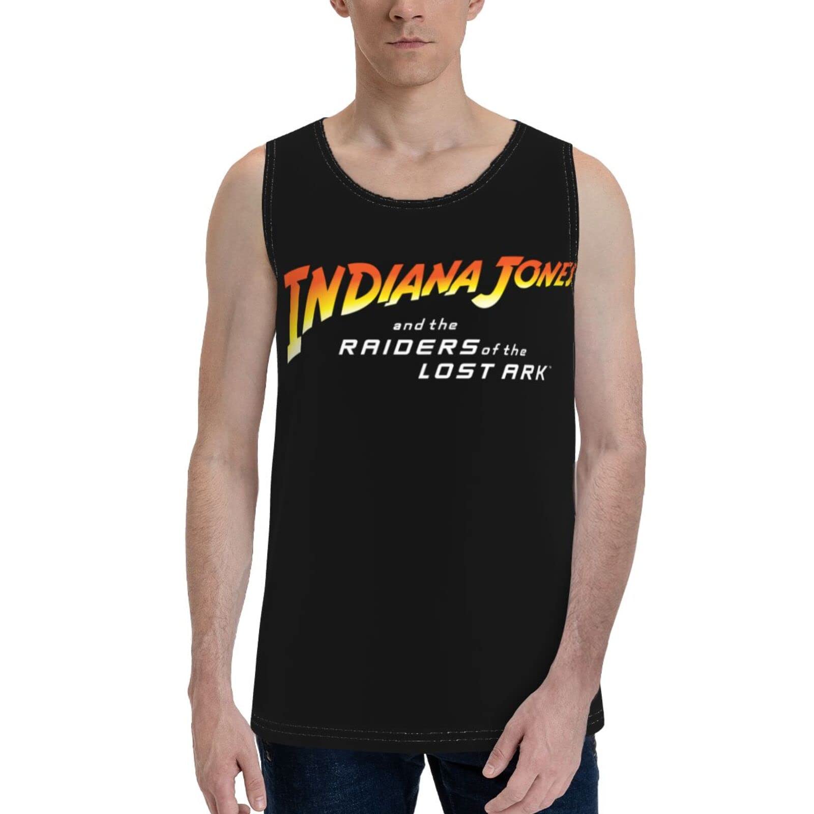 Raiders of The Lost Ark Logo Tank Top for Boys - Cool Summer Sleeveless Round Neck Shirt | Movie Fan Gift & Casual Outfit
