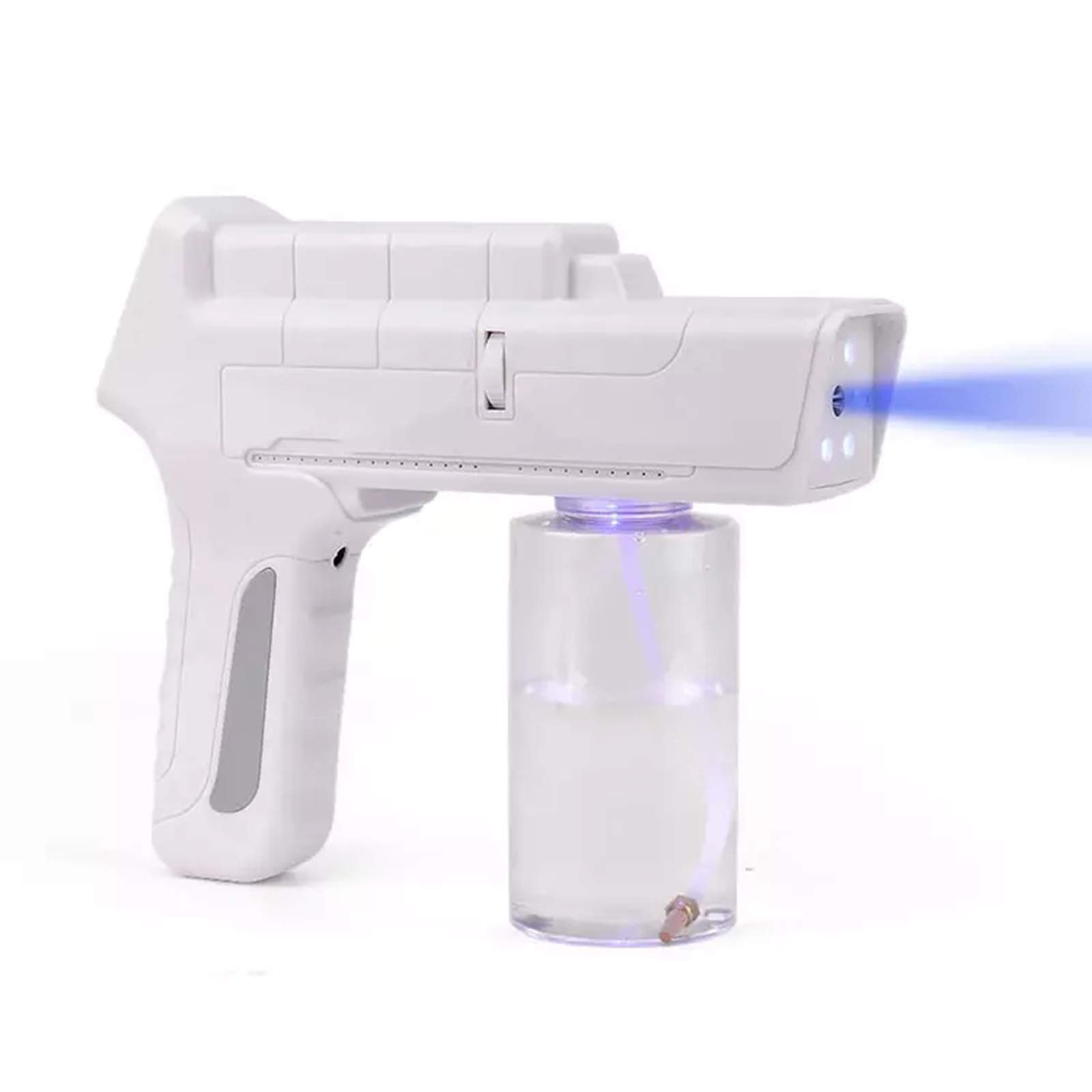 350ML Rechargeable ULV Electric Sprayer Fogger Machine - Cordless Portable Nano Mist Gun with Adjustable Spray & Blue Light - Ideal for Home, Office, Indoor Plants, Garden Disinfection & Humidifying