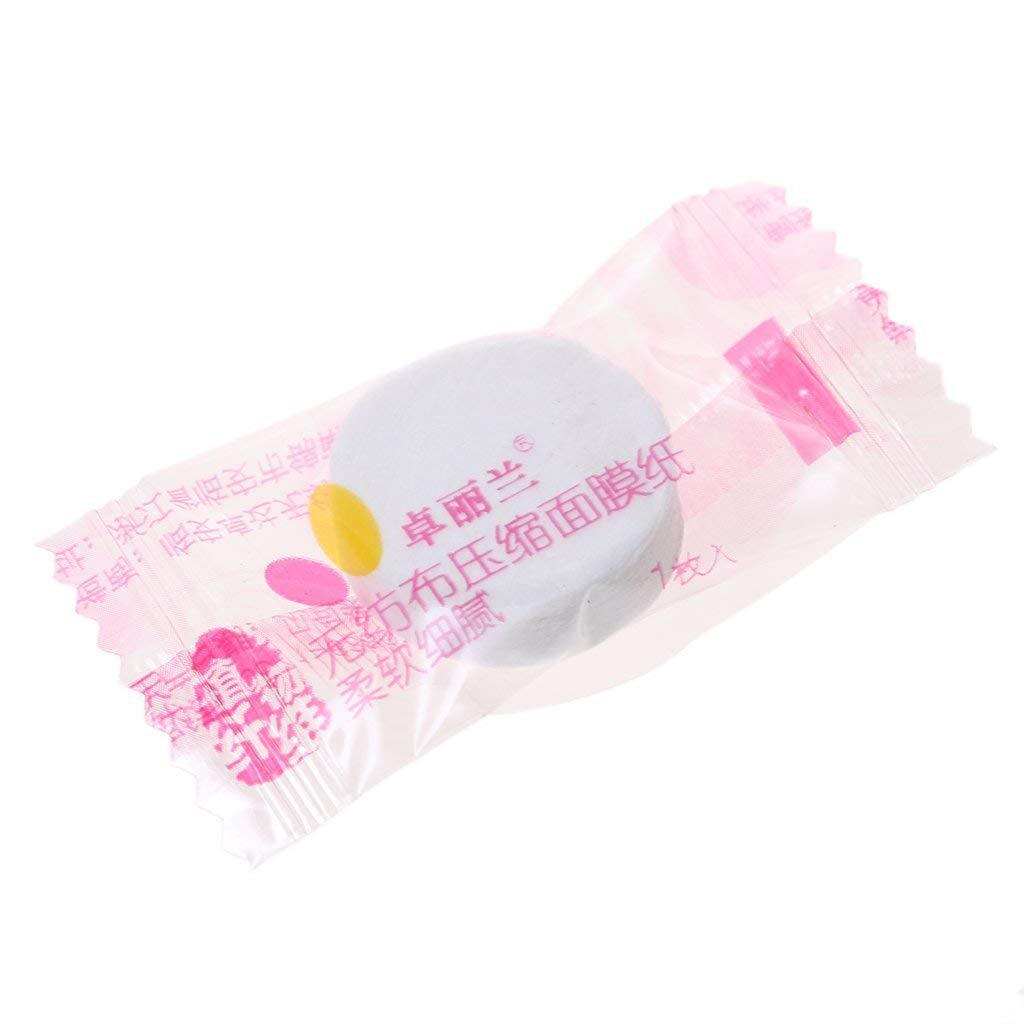 Top Select Compressed Facial Mask Sheets - 50 Pack DIY Spa Skin Care for Hydration & Brightening | At-Home Facial Treatment & Self-Care Routine
