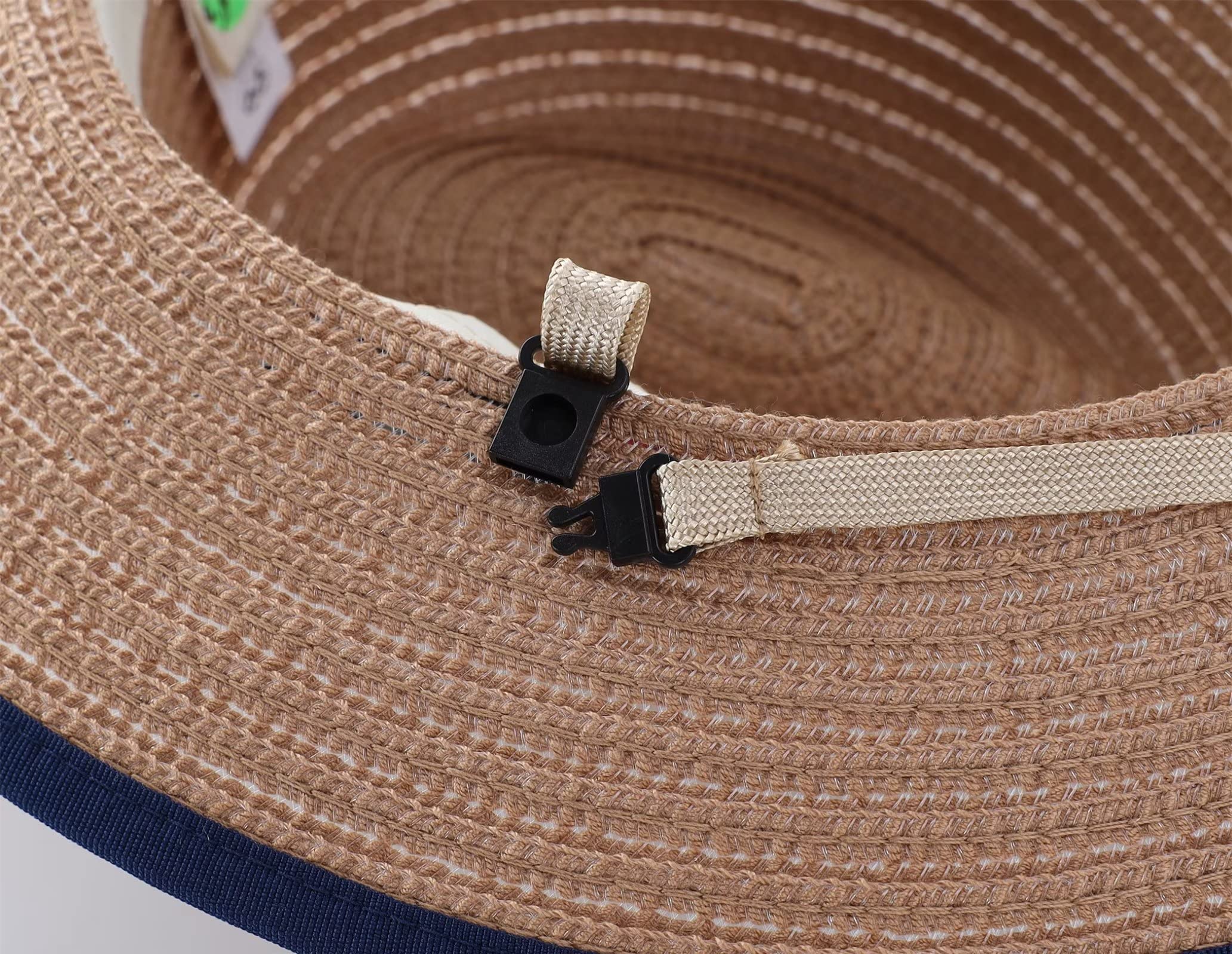 Connectyle Boys' Fedora Sun Hat - Wide Brim Panama Hat for Kids - UV Protection Summer Beach Hat for Outdoor Activities, Vacations & Photoshoots