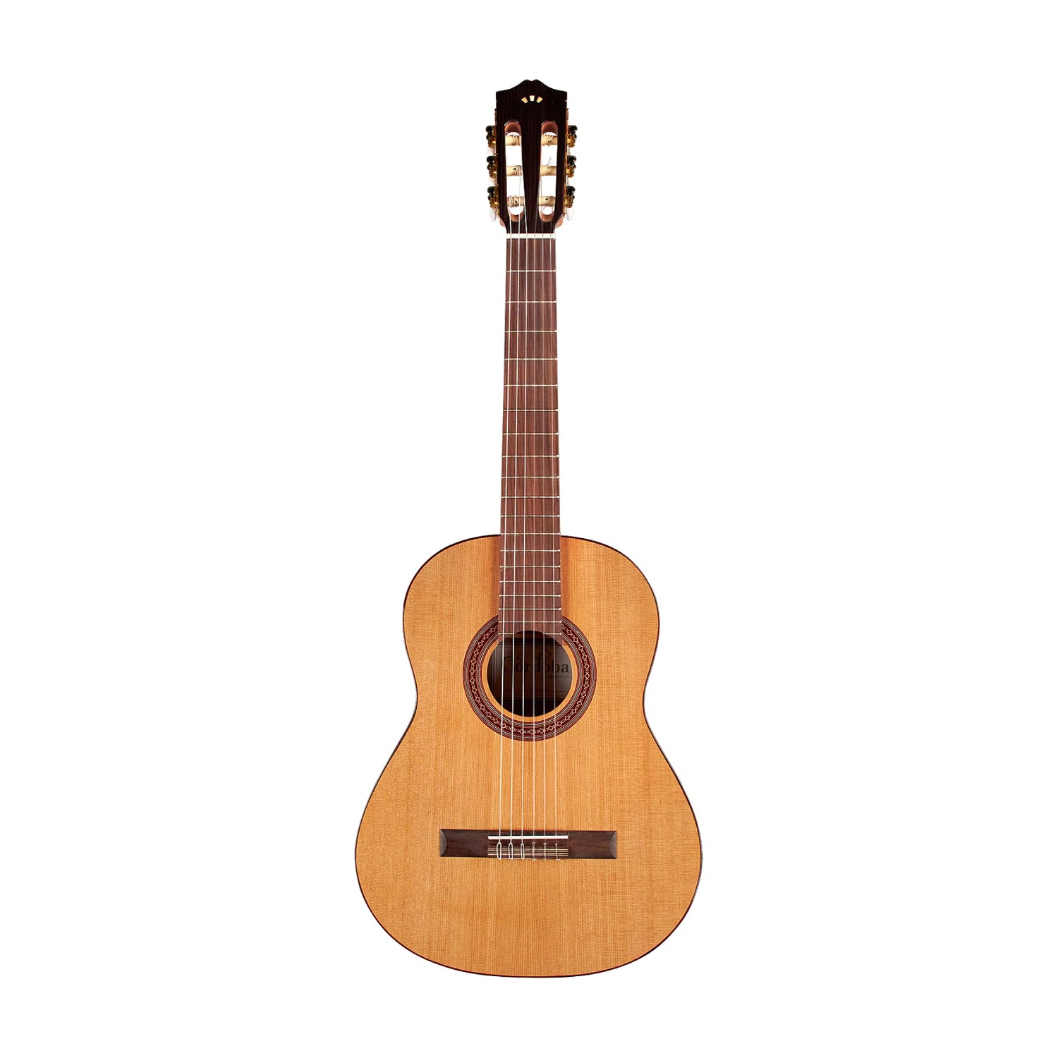 Cordoba Requinto 580 1/2 Size Acoustic Nylon String Classical Guitar - Perfect for Travel, Beginners & Small Hands | Ideal for Flamenco, Classical & Latin Music
